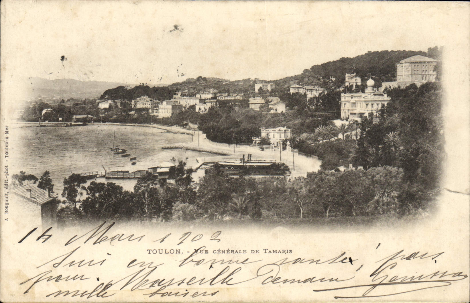 CPA Toulon Vue generale de Tamaris 