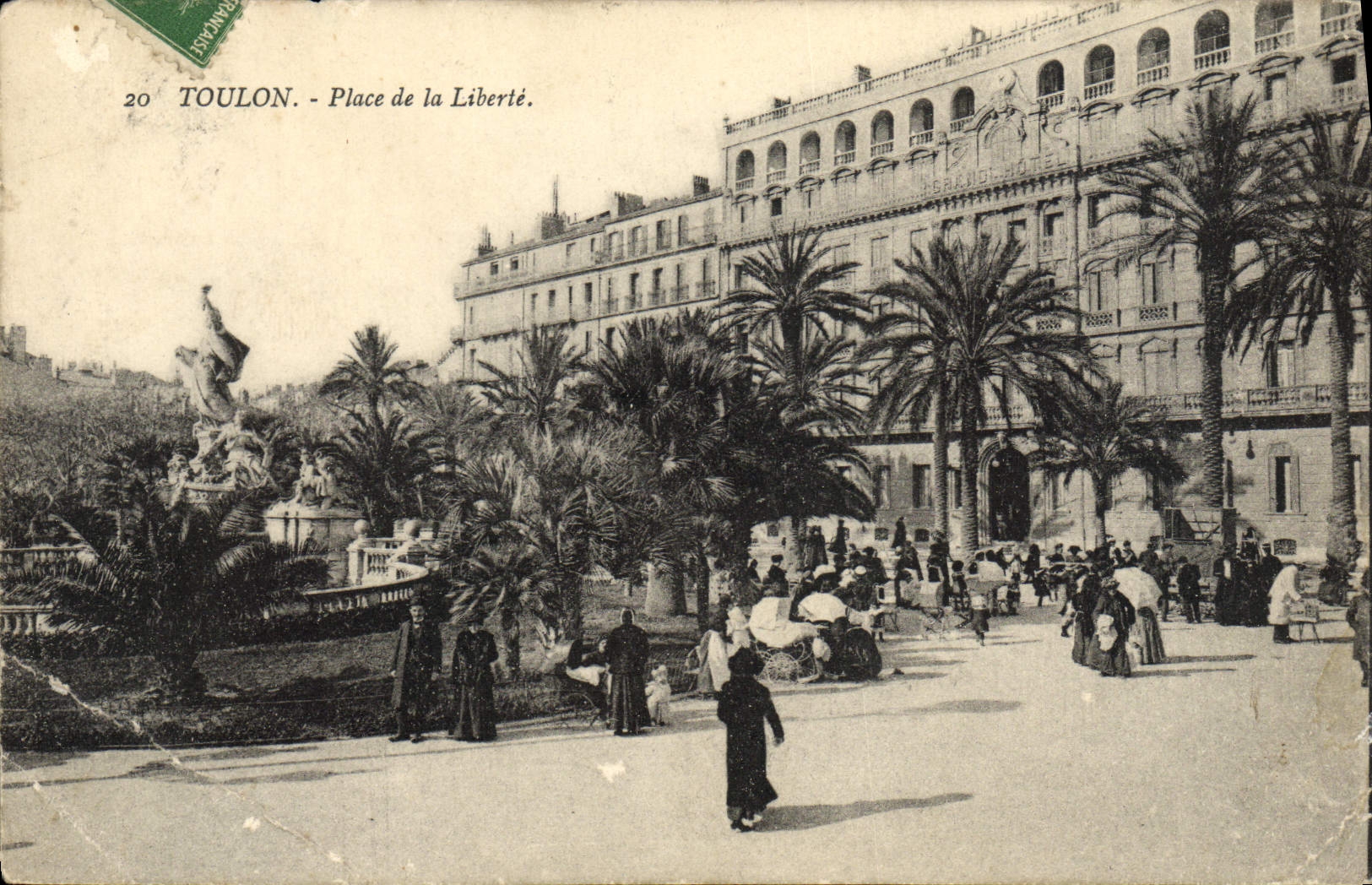 CPA Toulon Place de la Liberte