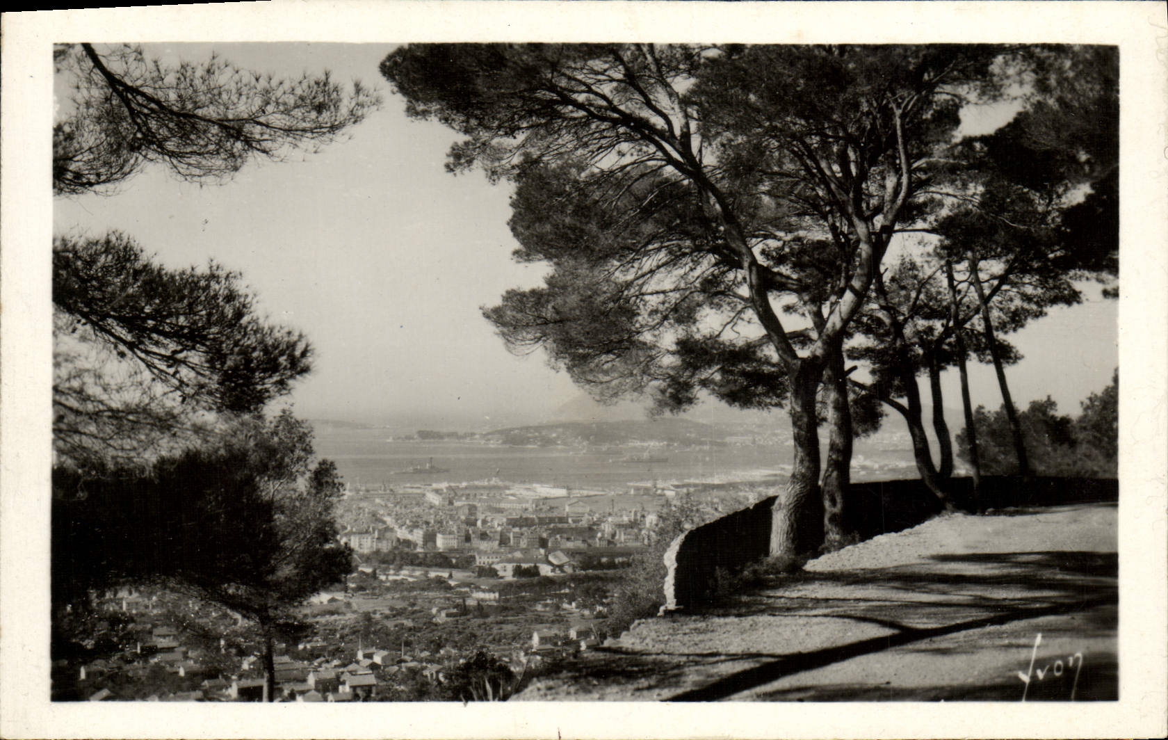 CPA Toulon Vue generale 