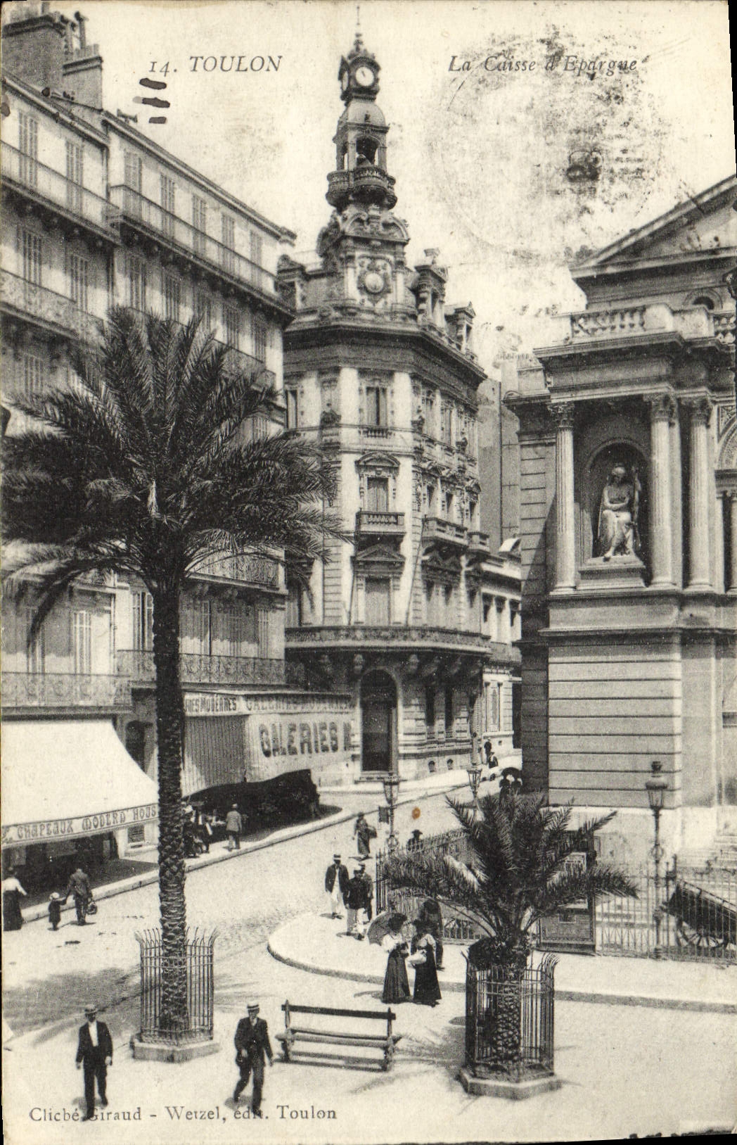 CPA Toulon La Caisse d'Epargne