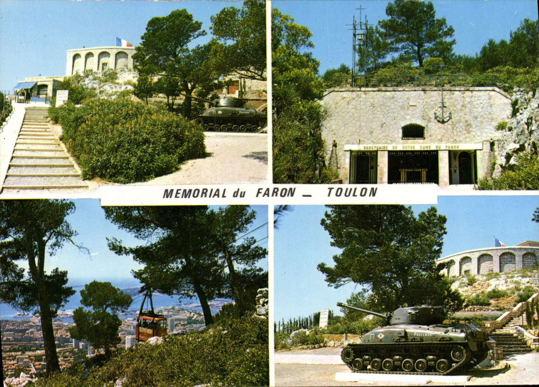 MODERN CARD To remember of Toulon Memorial of Farion Tank Tank