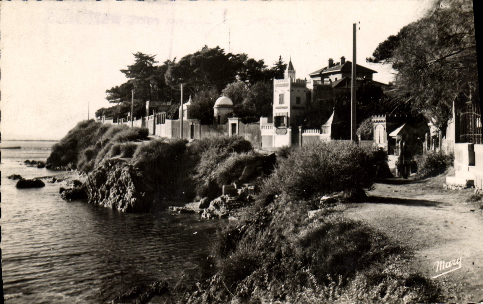 MODERN CARD Toulon Mourillon Way of the Miter