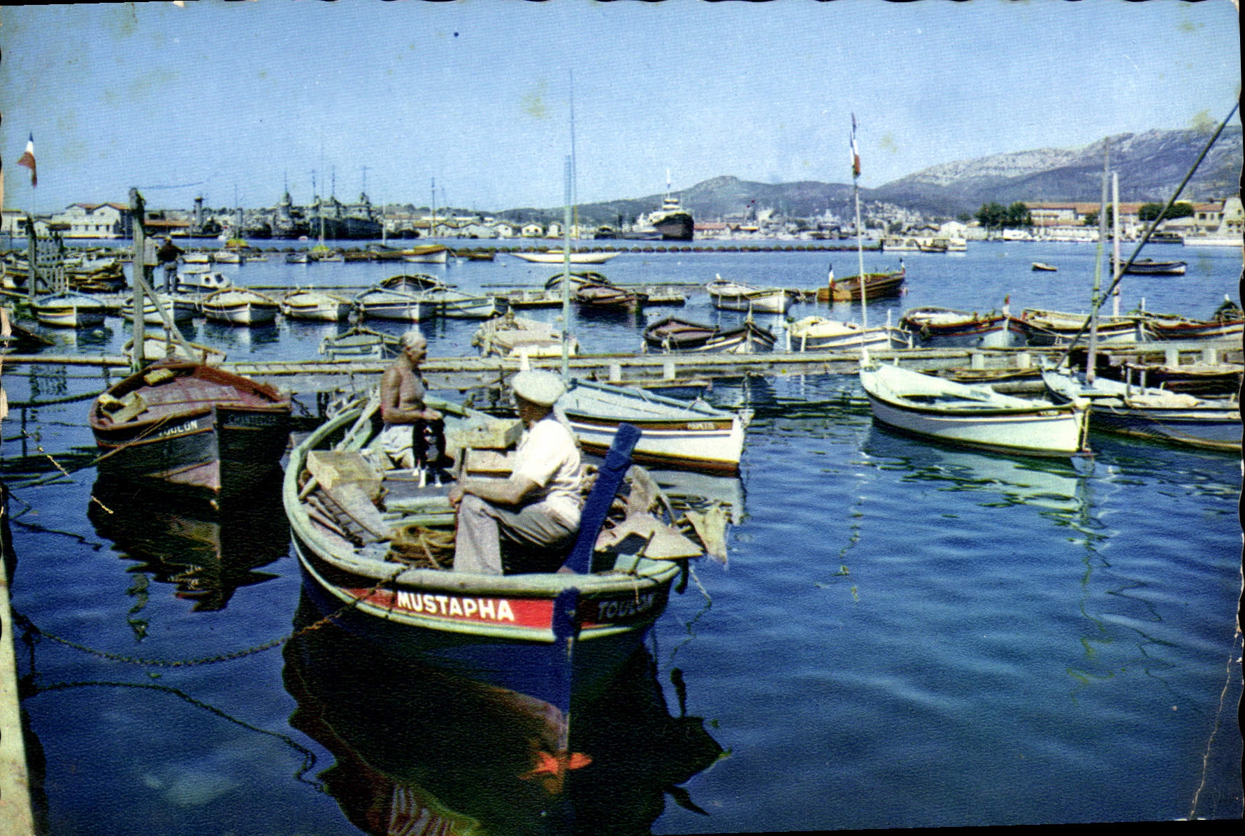 CPM Toulon Le port Pecheurs Bateau Mustapha 
