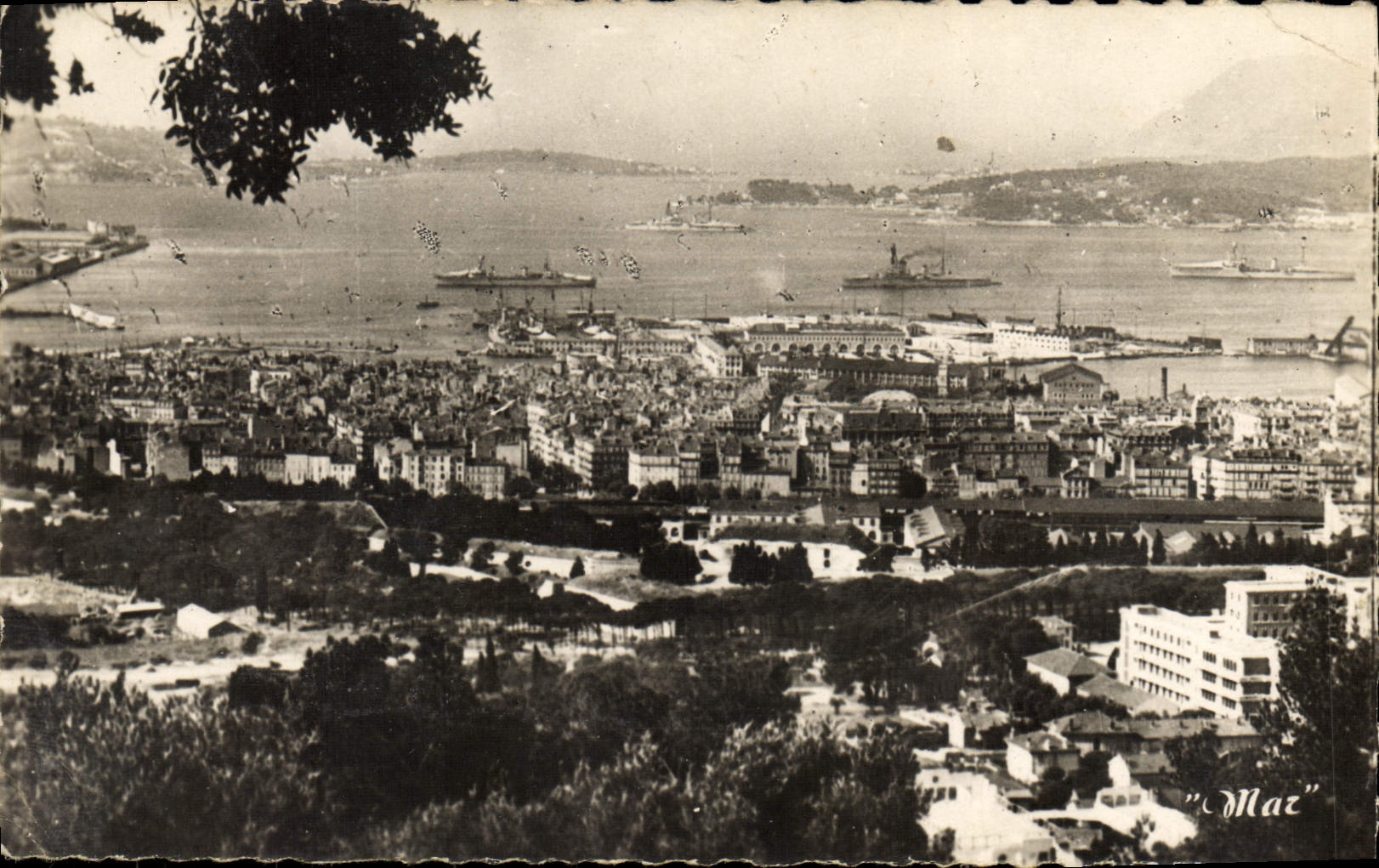 CPM Toulon sur Mer Vue generale 