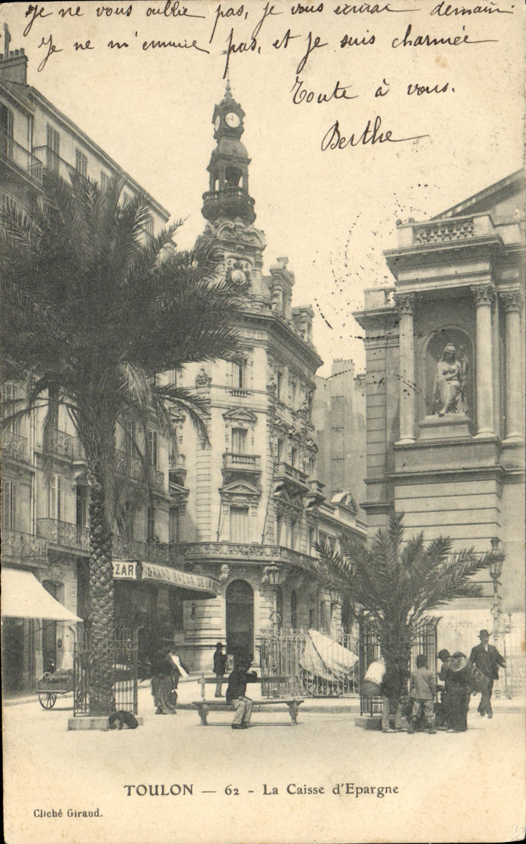 CPA Toulon La Caisse d'Epargne 