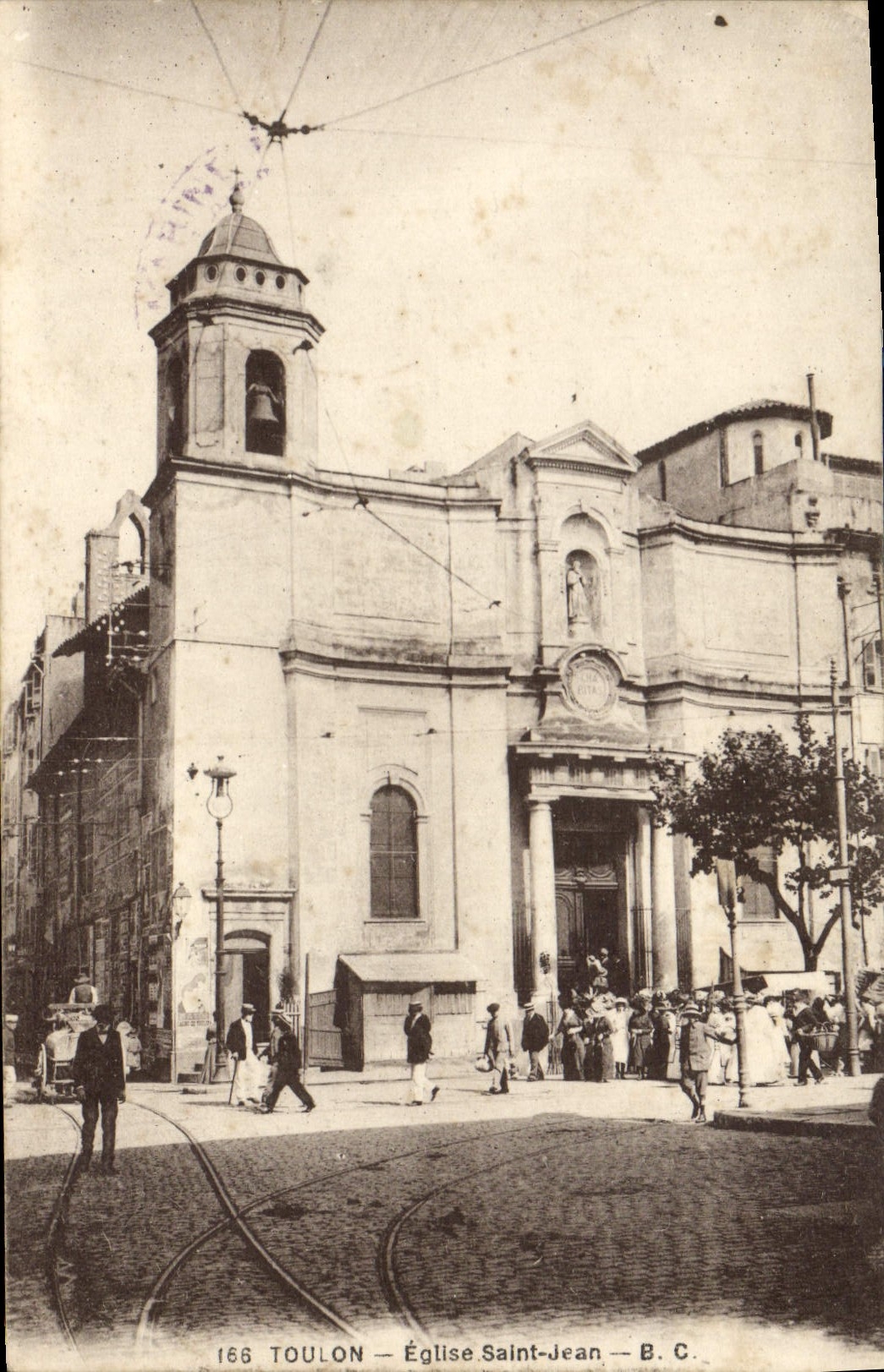 CPA Toulon Eglise Saint Jean 