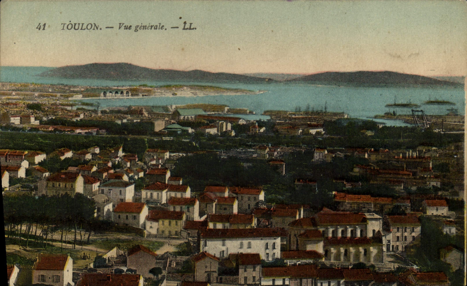 CPA Toulon Vue generale 
