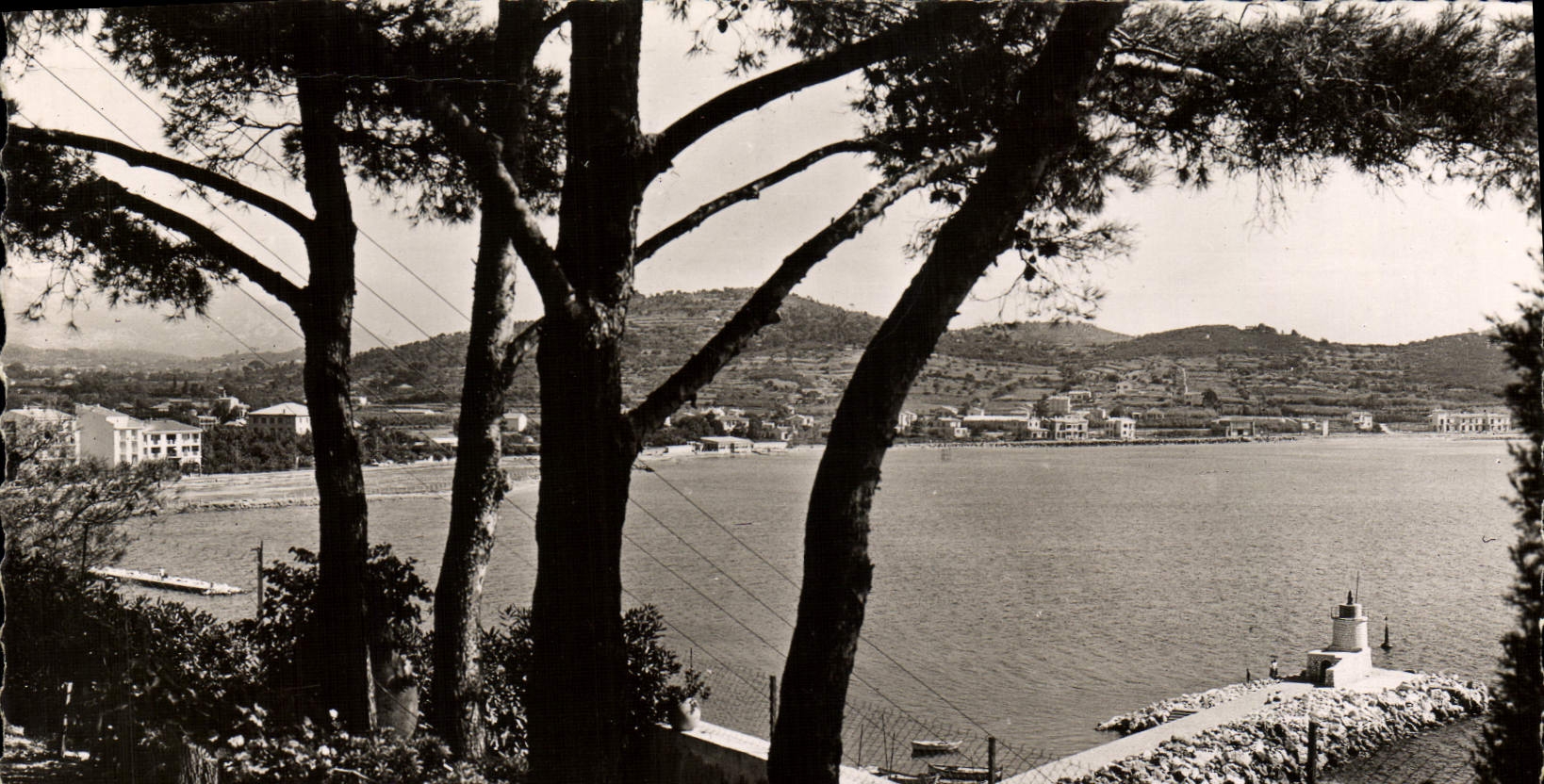 MODERN CARD Sanary on Sea the Bay