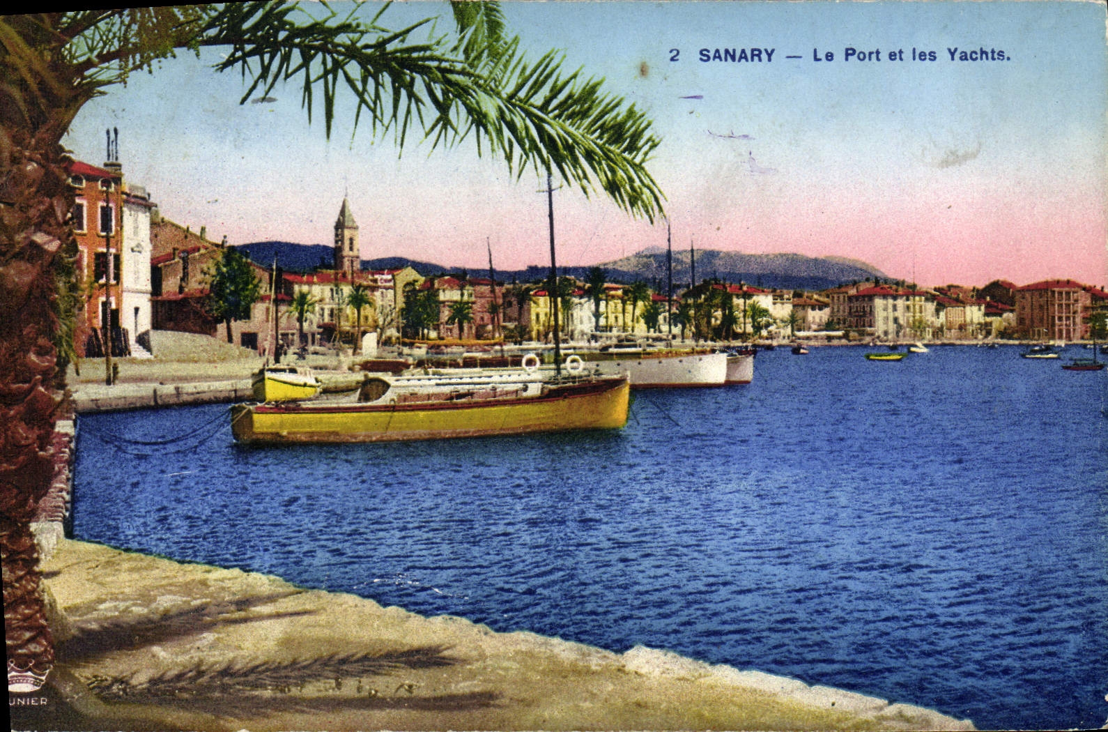 CPA Sanary Le Port et les Yachts Bateaux