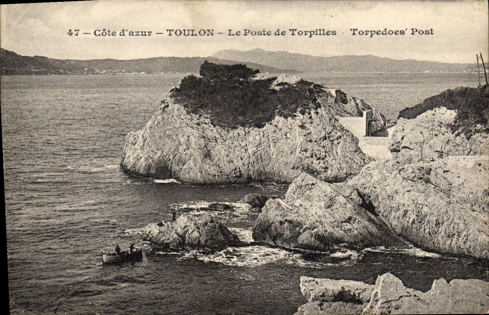 CPA Toulon Le Poste de Torpilles 