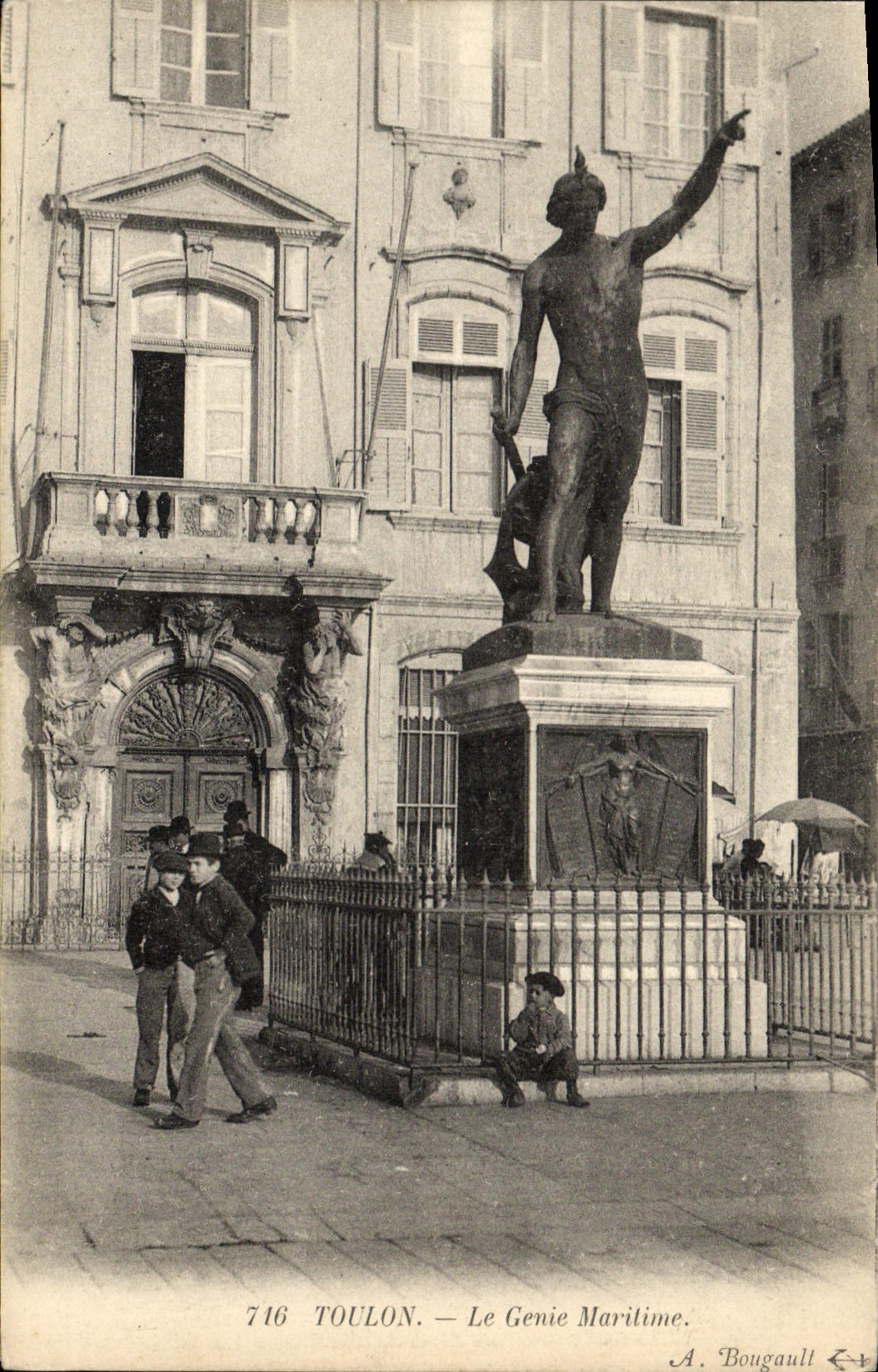 CPA Toulon Le Genie Maritime 