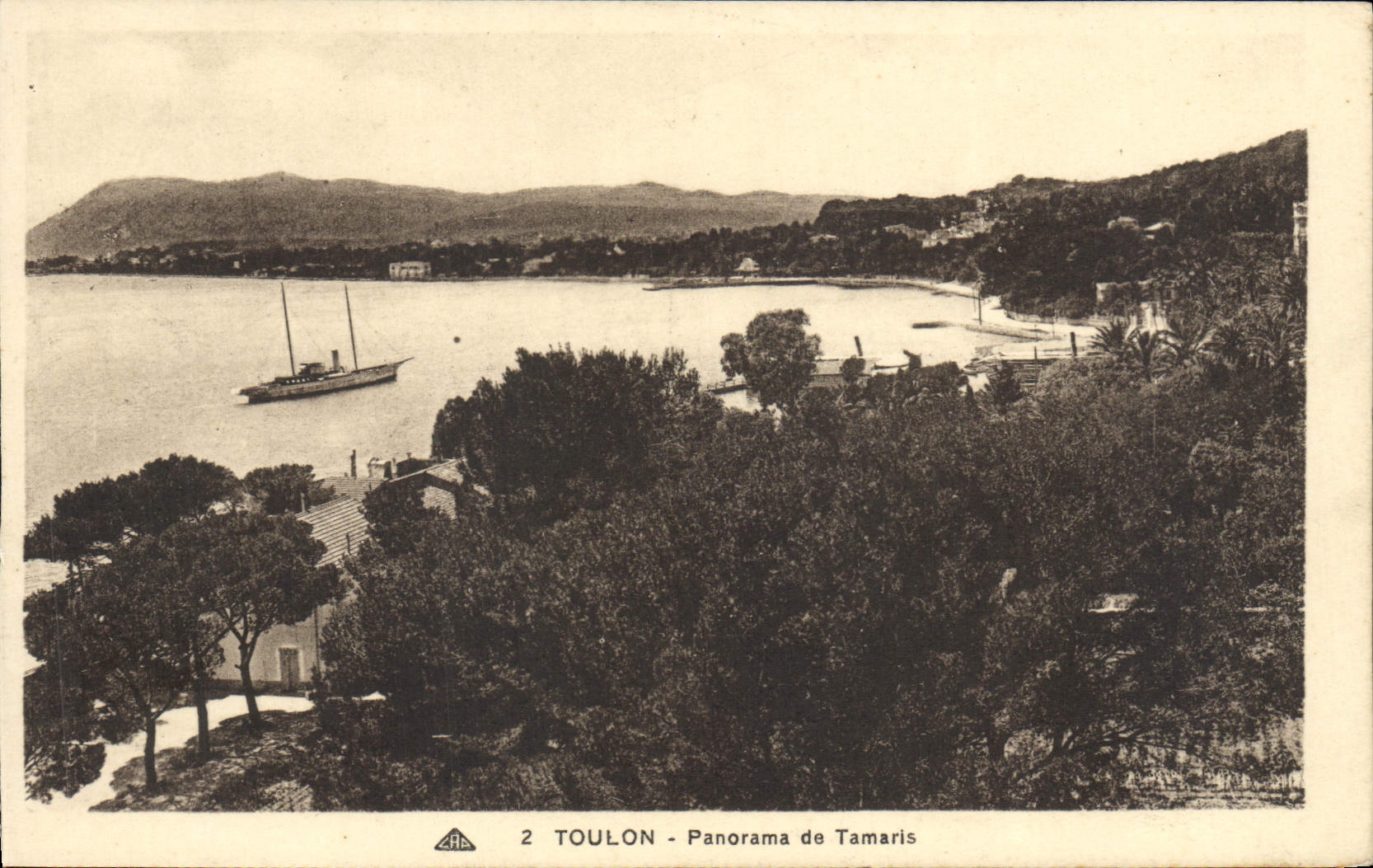 CPA Toulon Panorama de Tamaris 