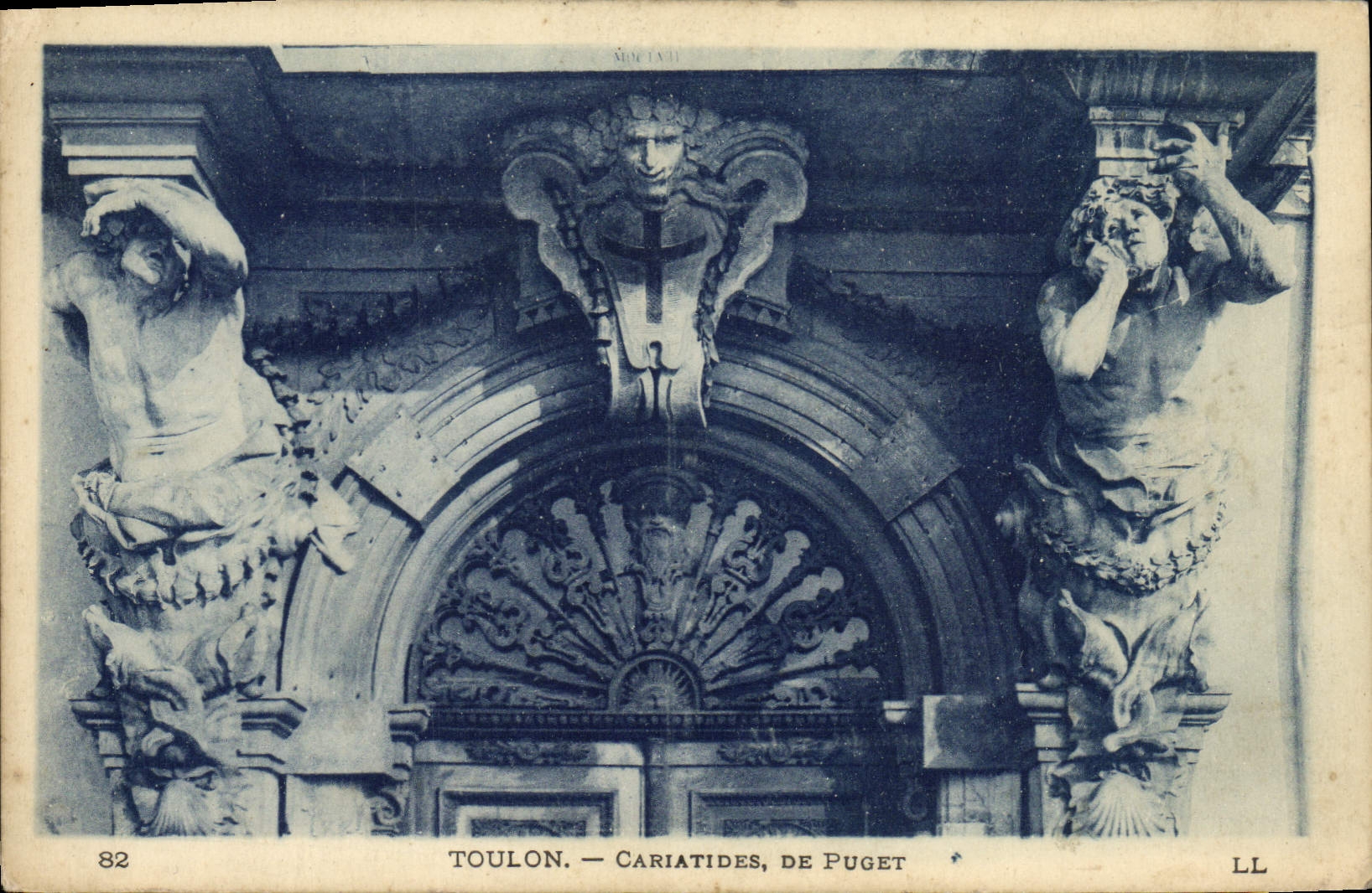 CPA Toulon Cariatides De Puget 