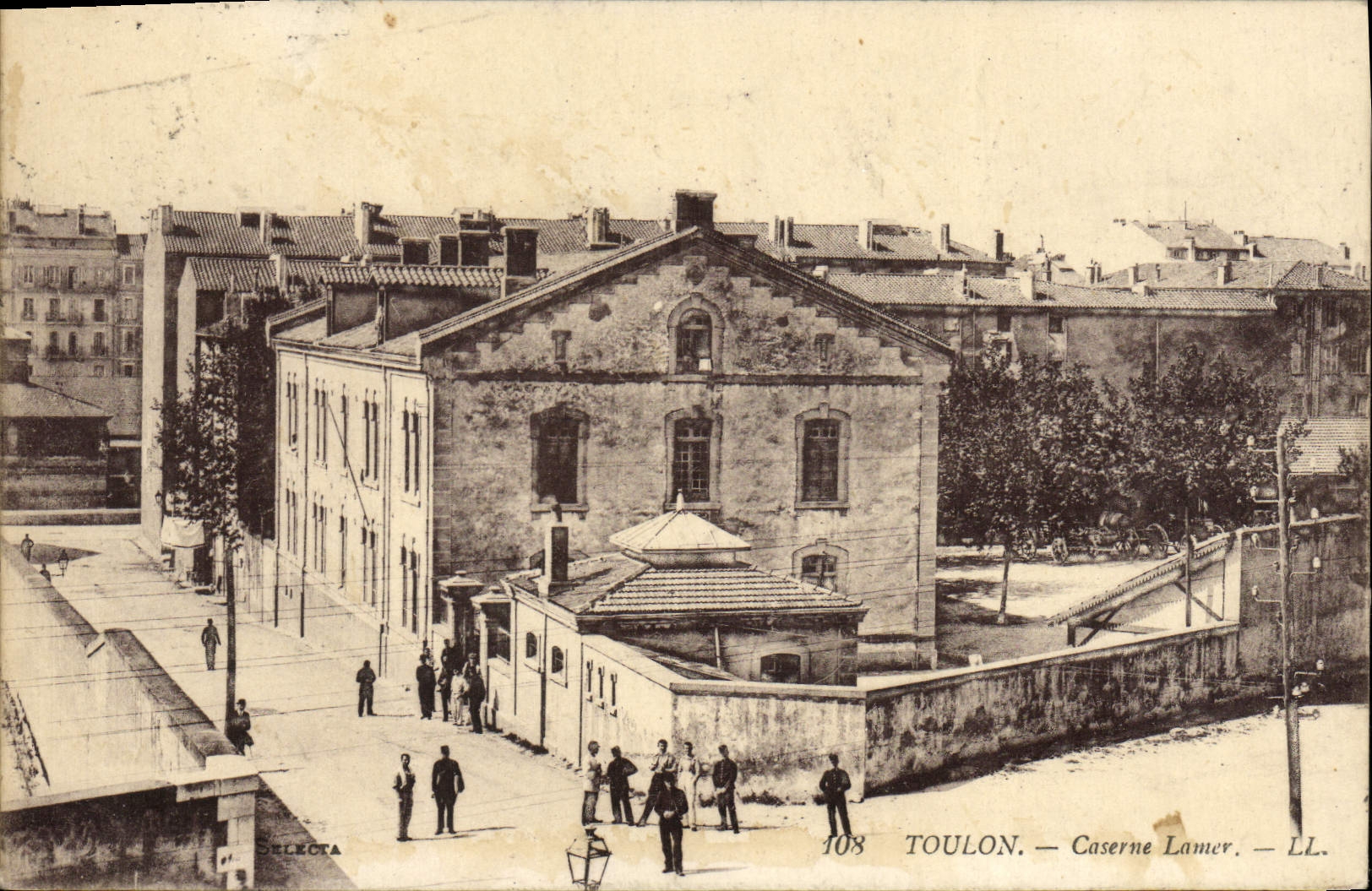 CPA Toulon Caserne Lauter Militaria