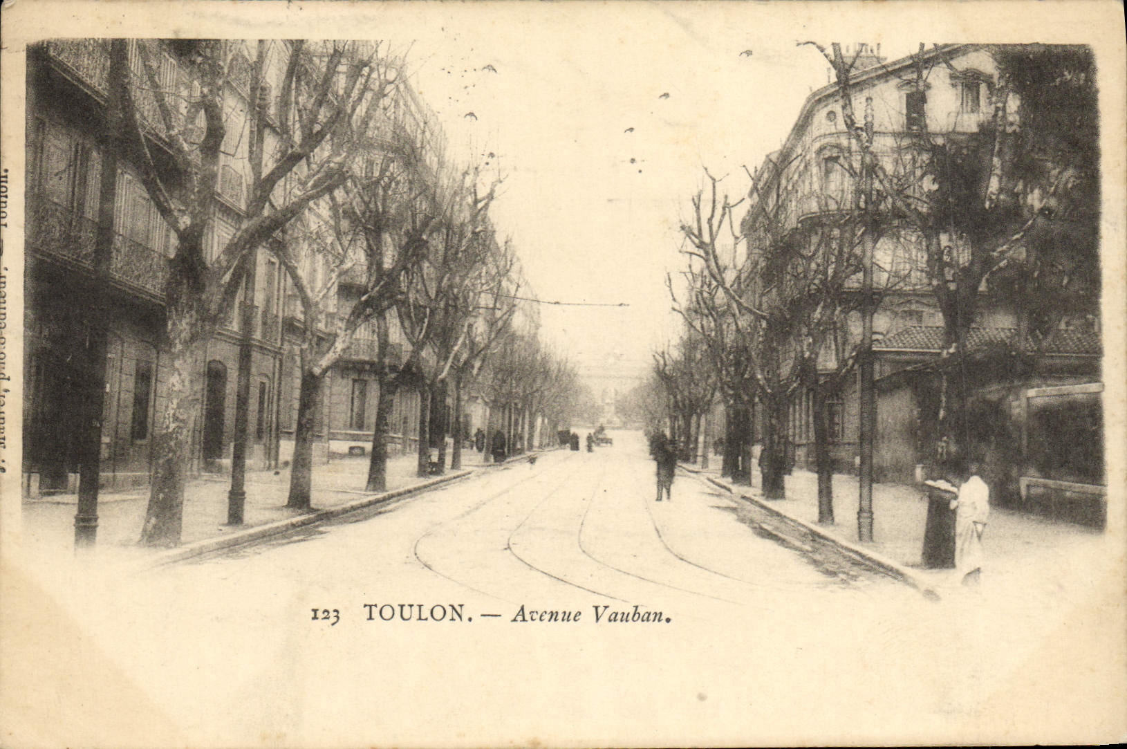 CPA Toulon Avenue Vauban