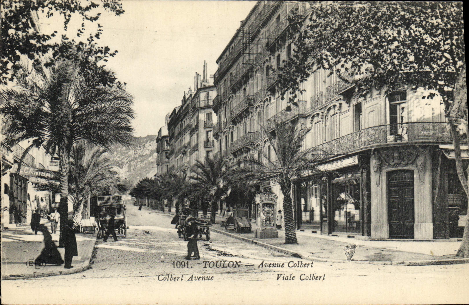 CPA Toulon Avenue Colbert 