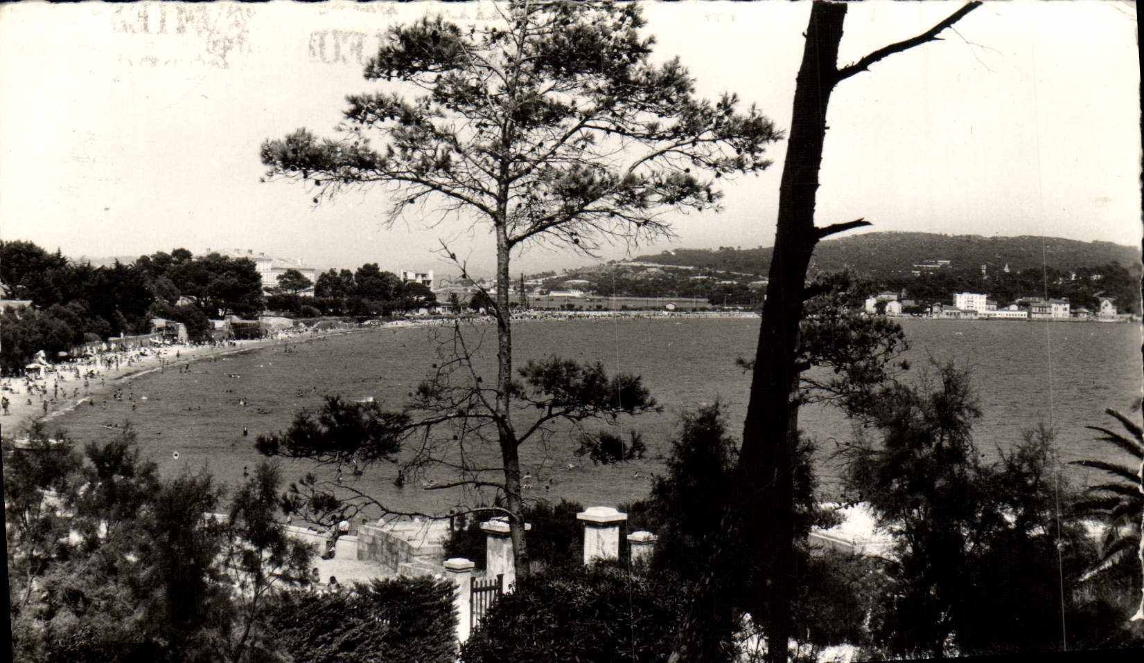 MODERN CARD Toulon and its surroundings View on Sablettes