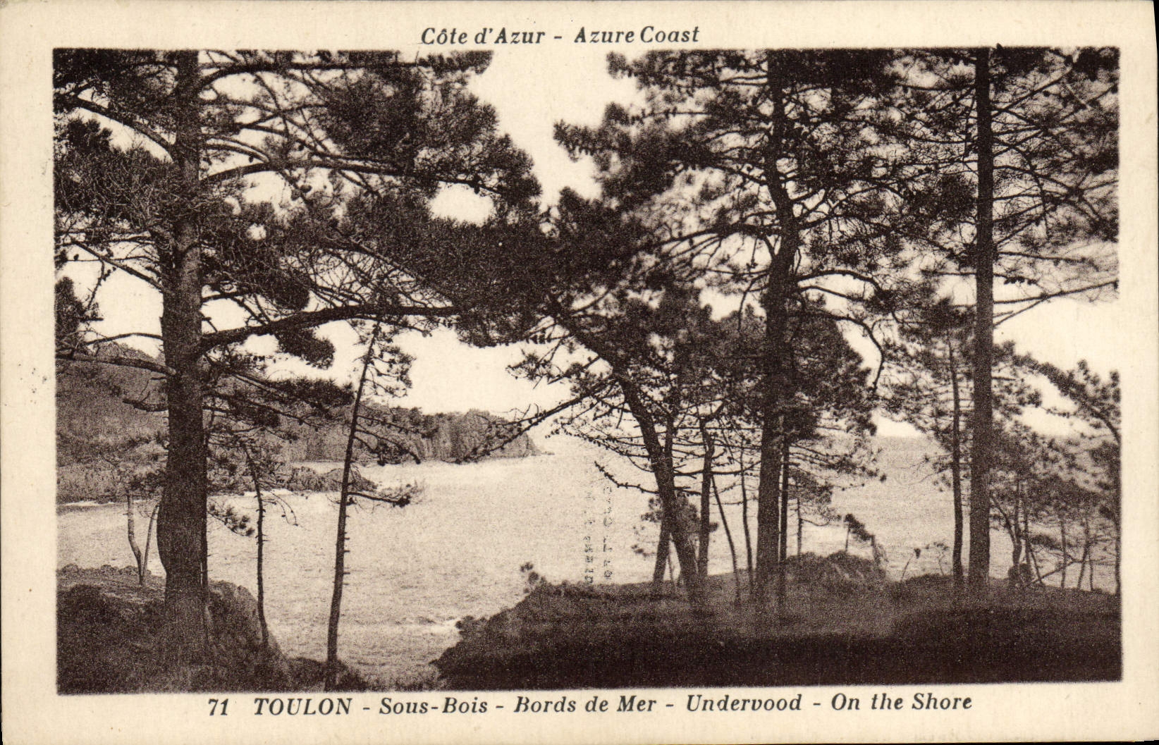 CPA Toulon Sous Bois Bords de Mer