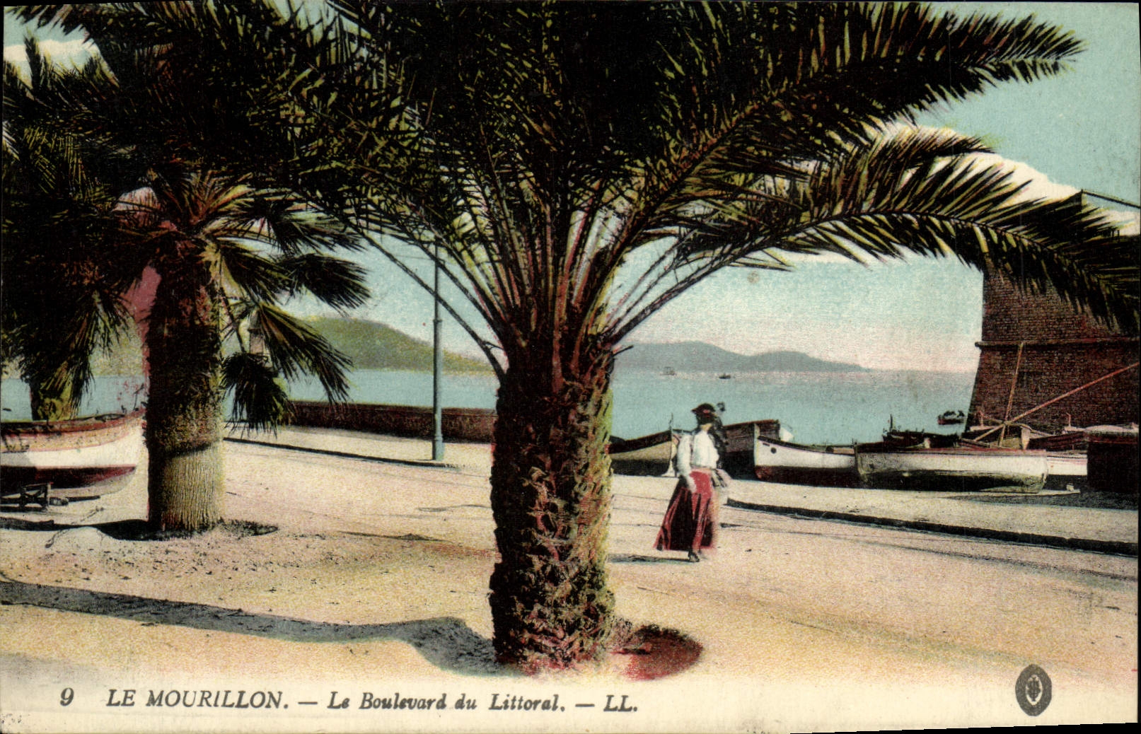 CPA Le Monrillon Le Boulevard du Littoral 