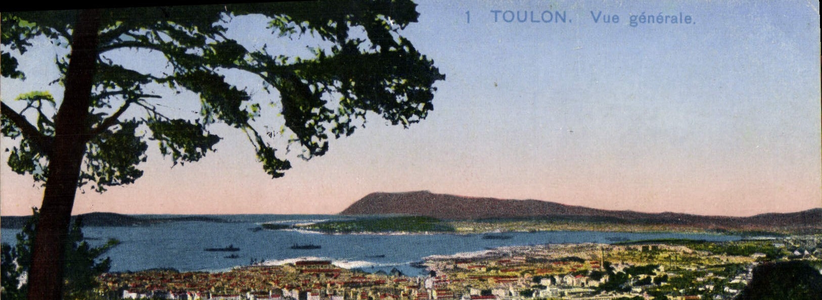 CPA Toulon Vue generale 