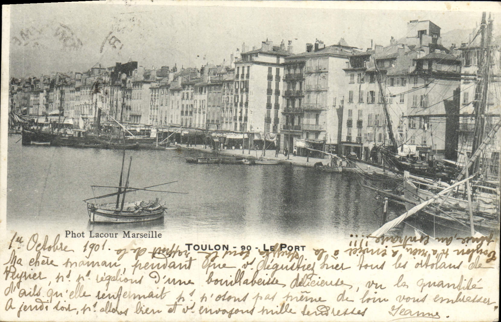 CPA Toulon Le Port Bateaux