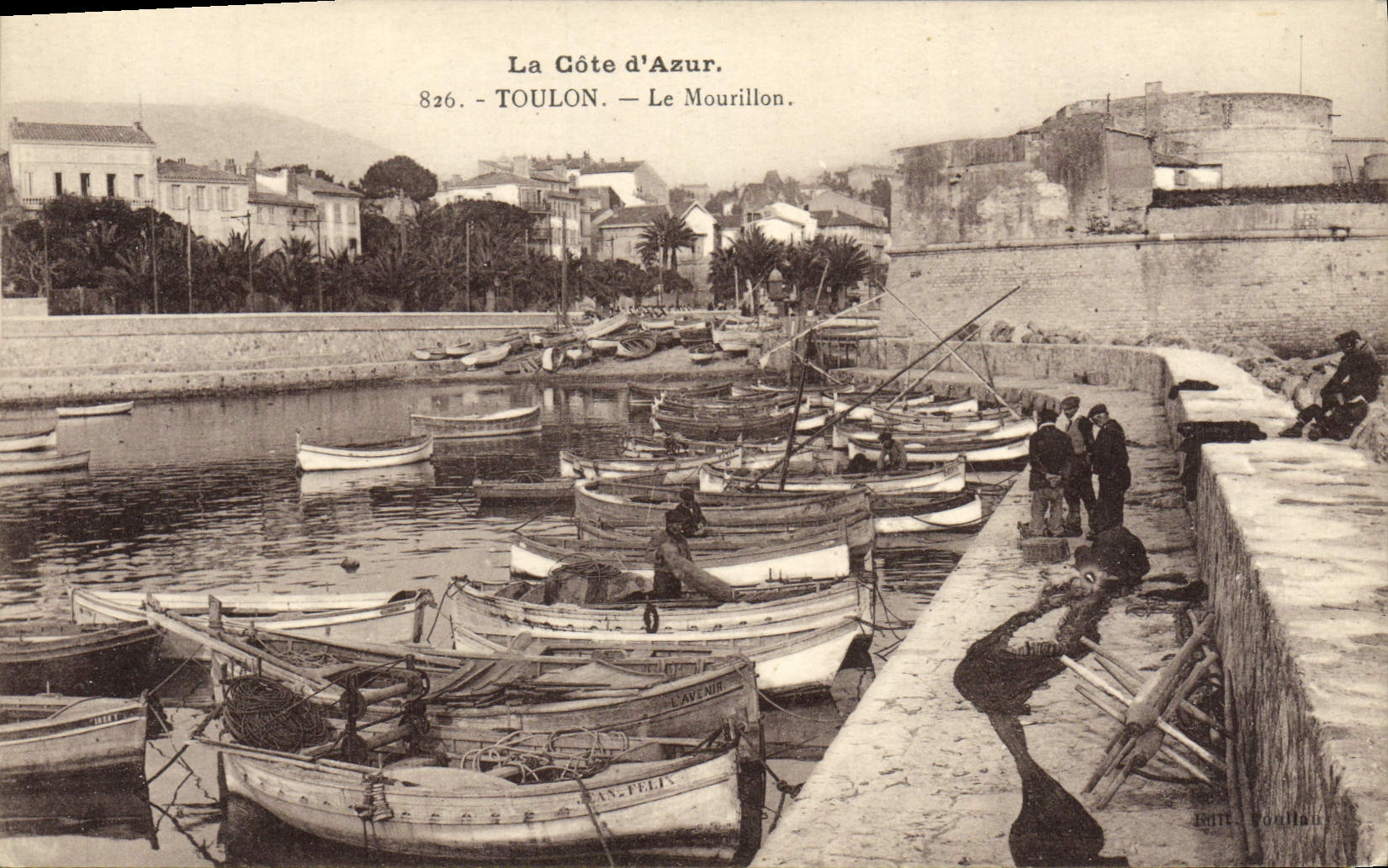CPA Toulon Le Mourillon Bateaux