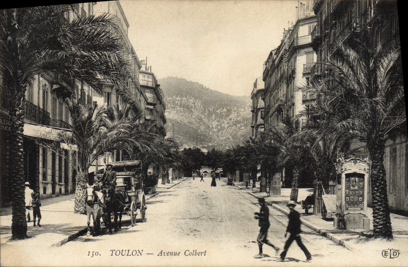 CPA Toulon Avenue Colbert 
