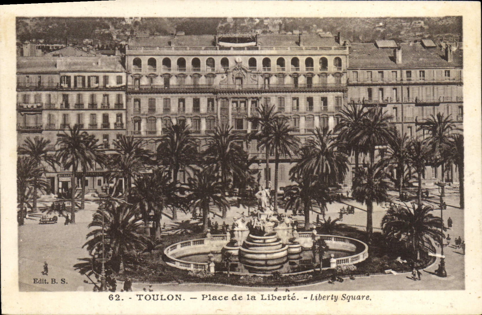 CPA Toulon Place de la Liberte 