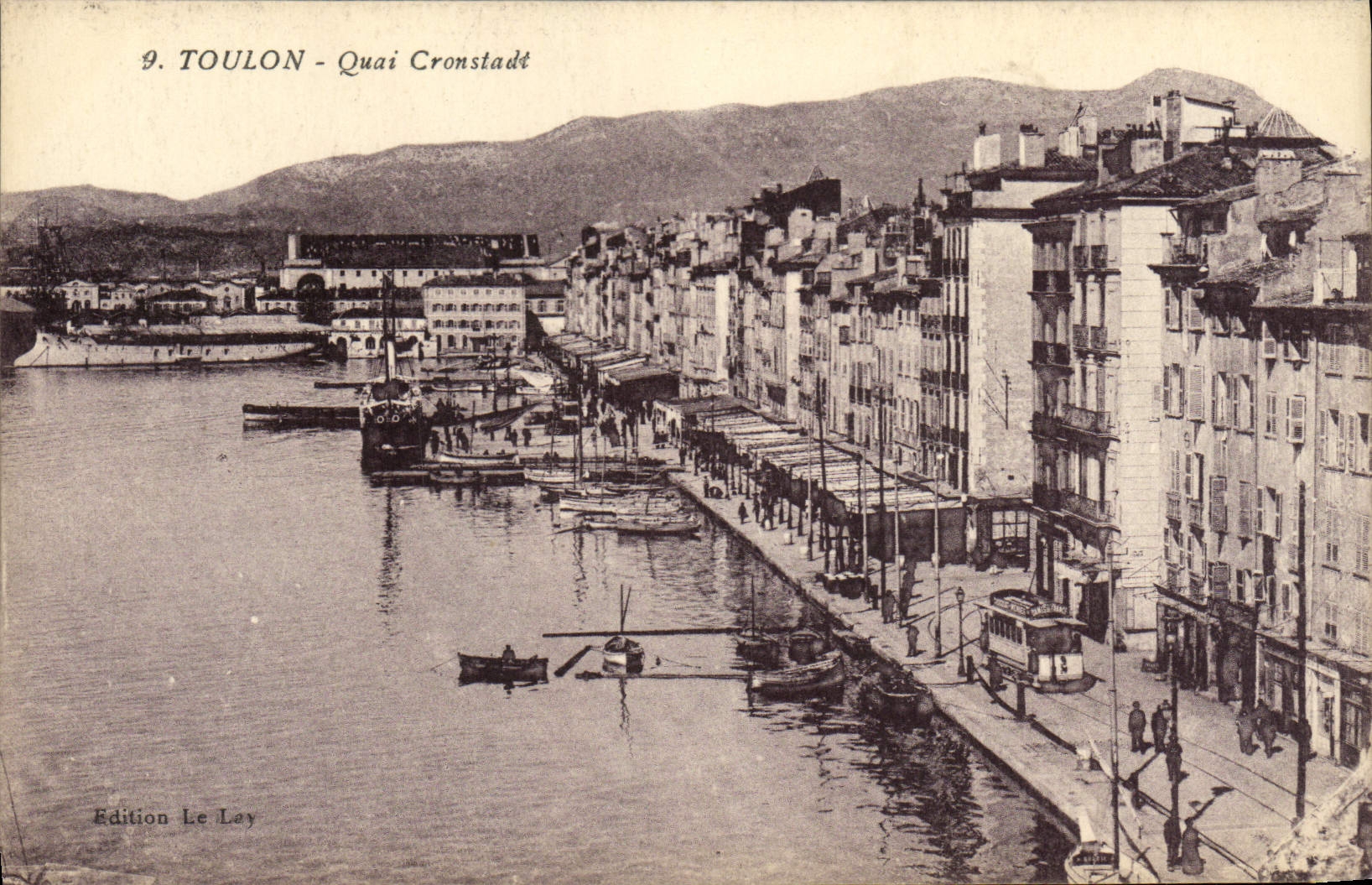 CPA Toulon Quai Cronstadt 