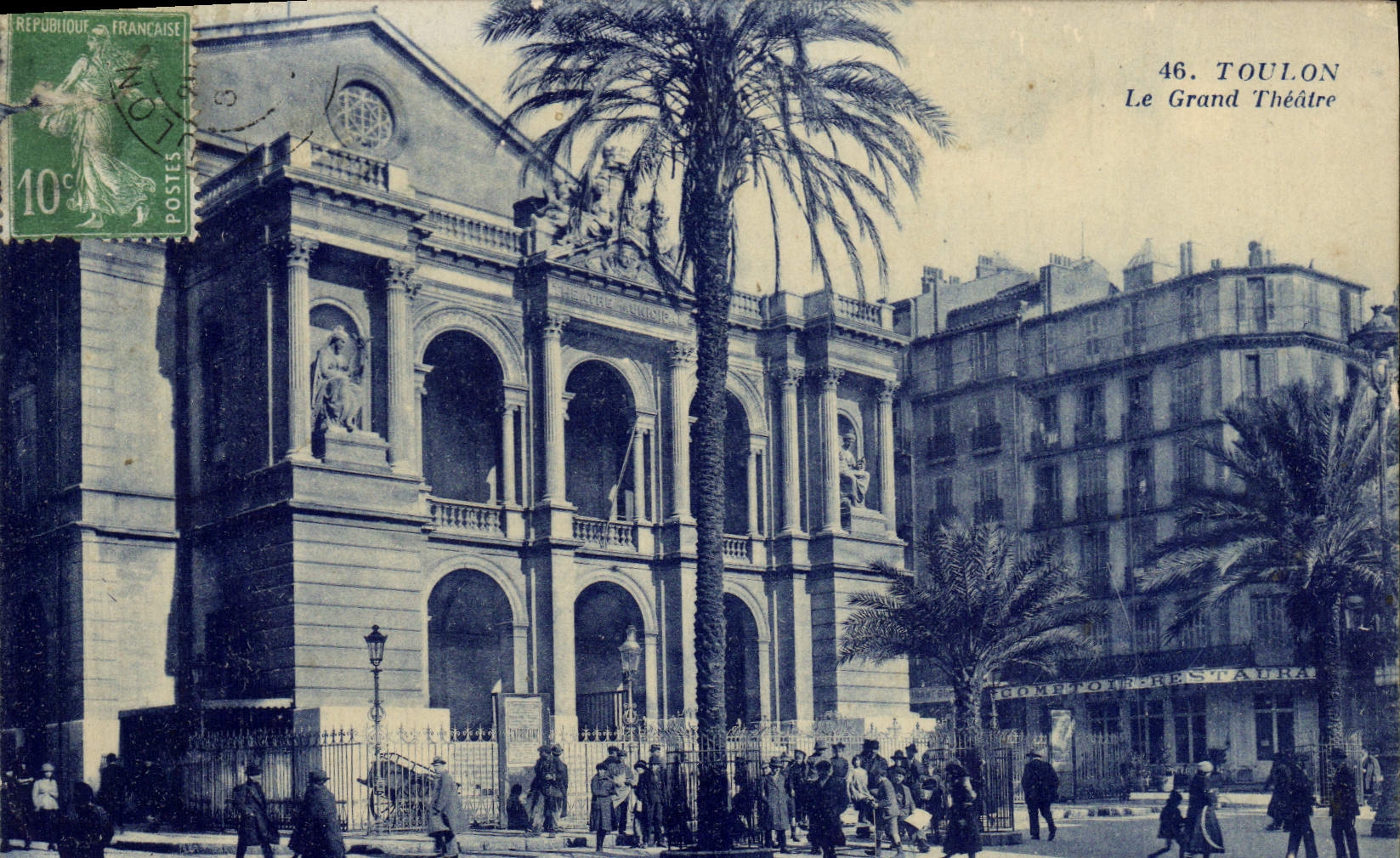 CPA Toulon Le Grand Theatre 
