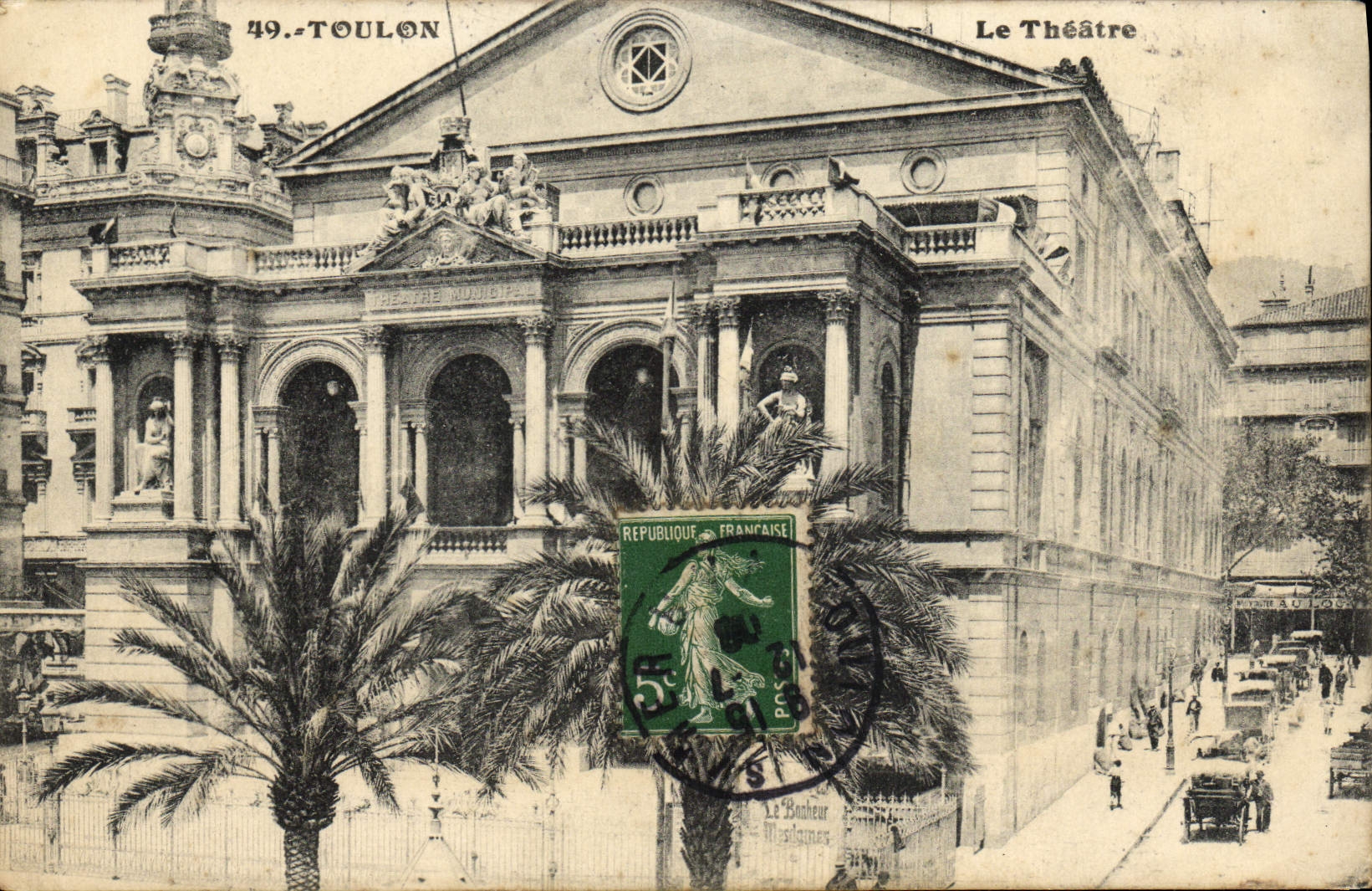 CPA Toulon Le Theatre 