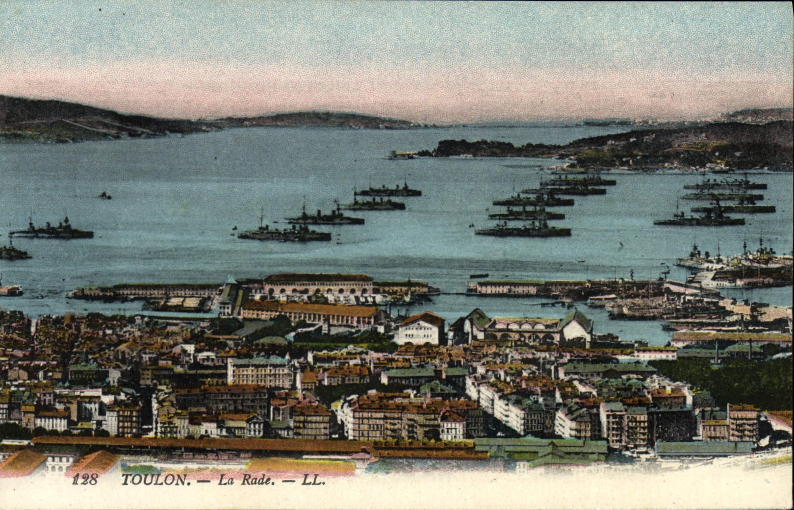 CPA Toulon La Rade Bateaux