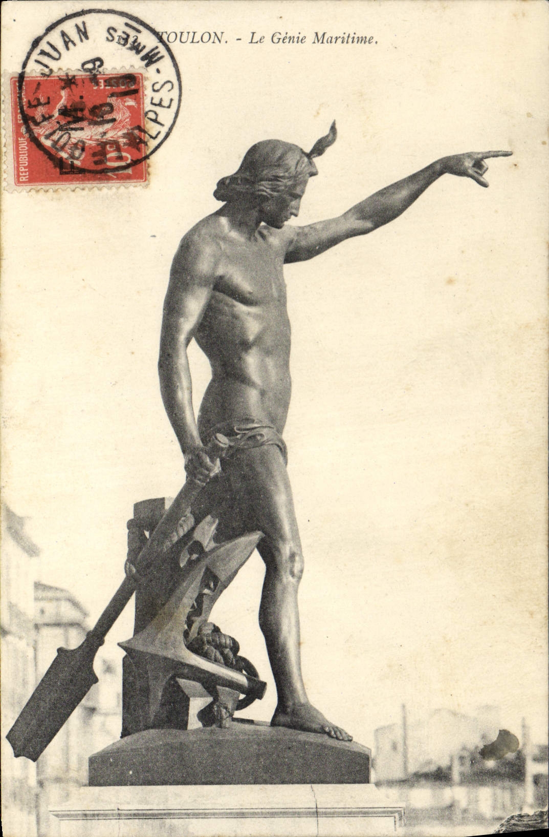 CPA Toulon Le Genie Maritime 