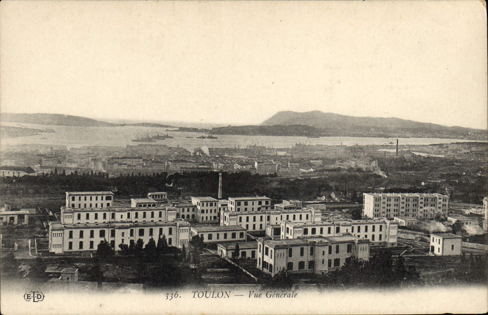 CPA Toulon Vue Generale 