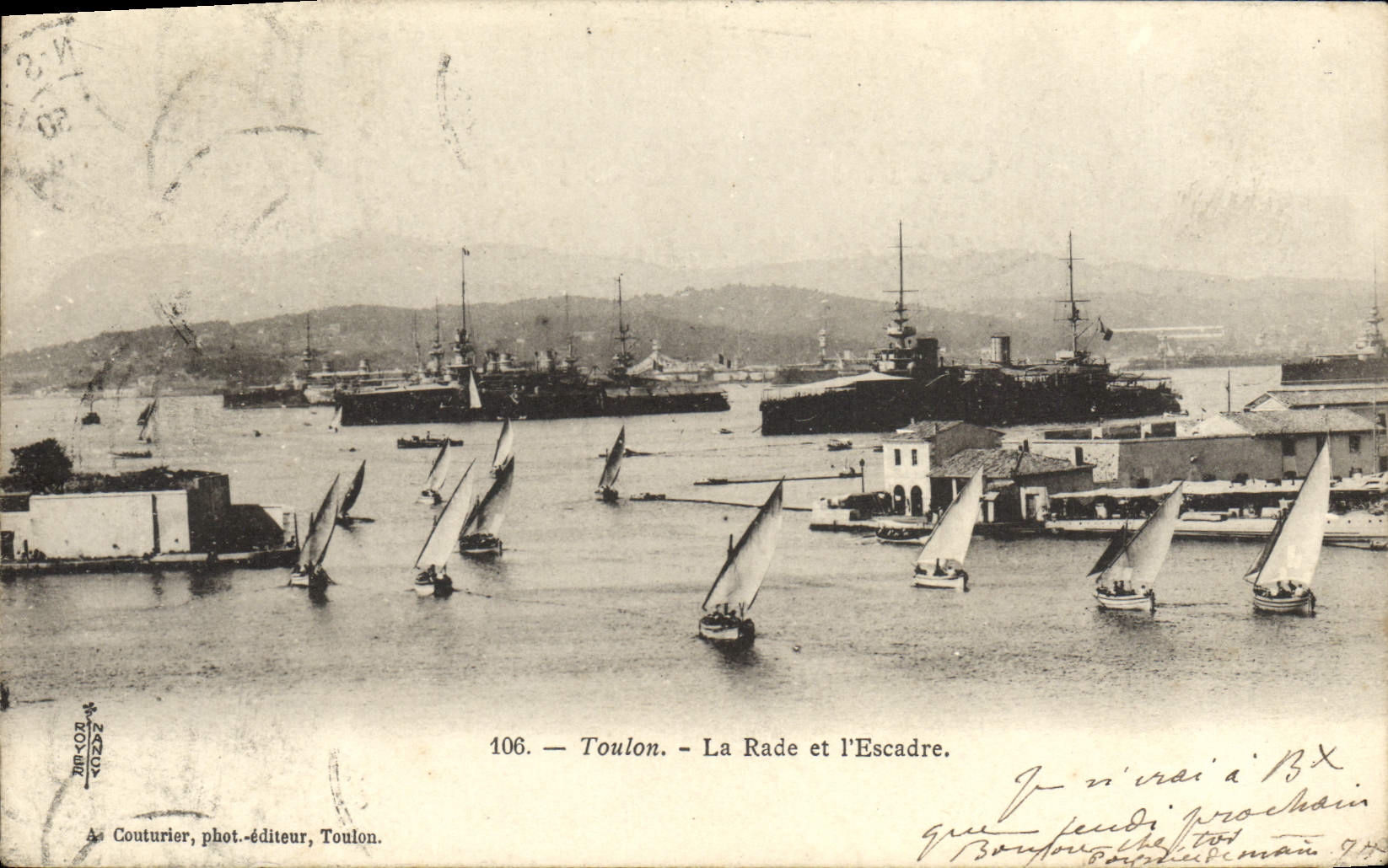 CPA Toulon La Rade et l'Escadre Bateaux