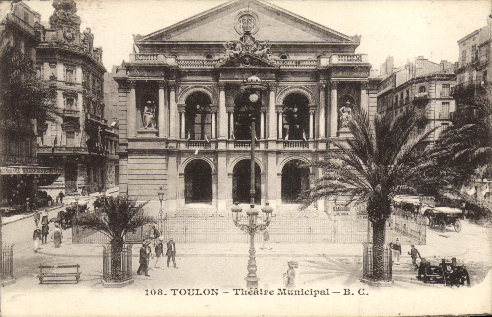 CPA Toulon Theatre Municipal 