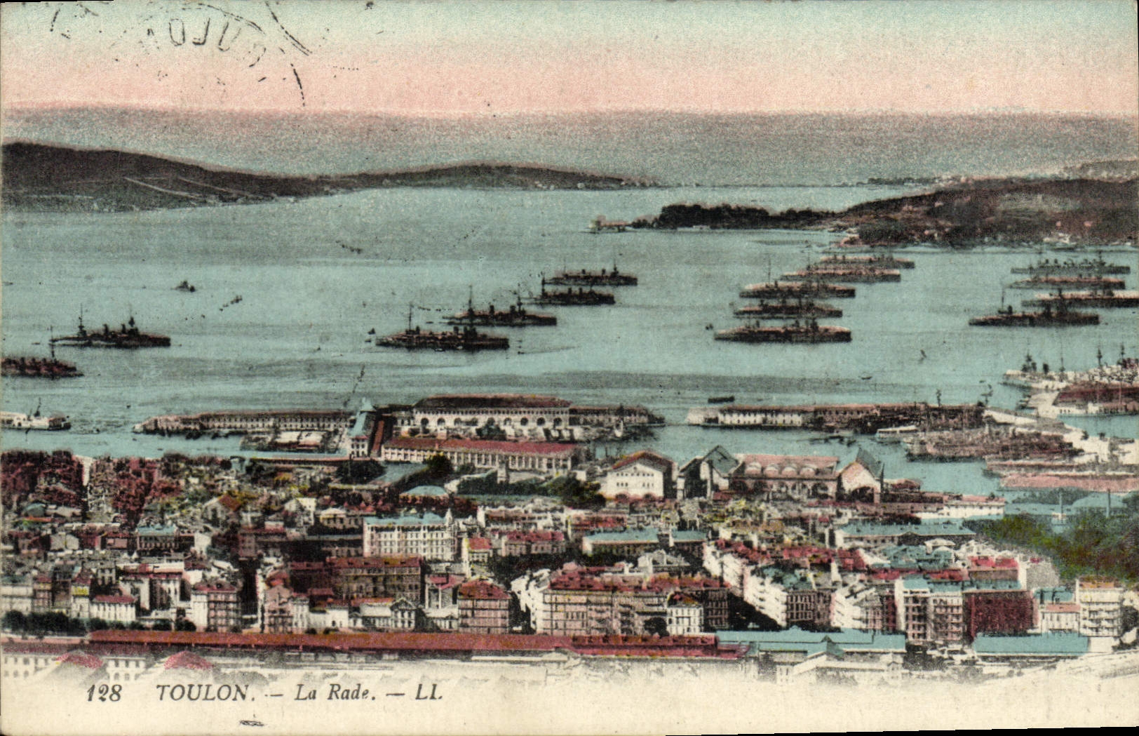 CPA Toulon La Rade Bateaux