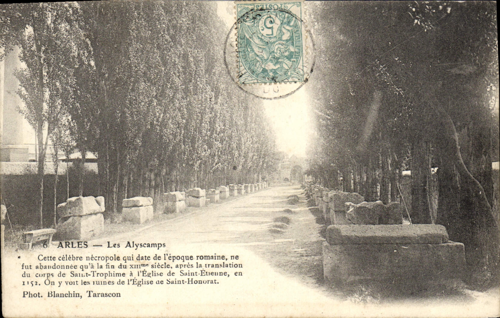 CPA Arles Les Alyscamps