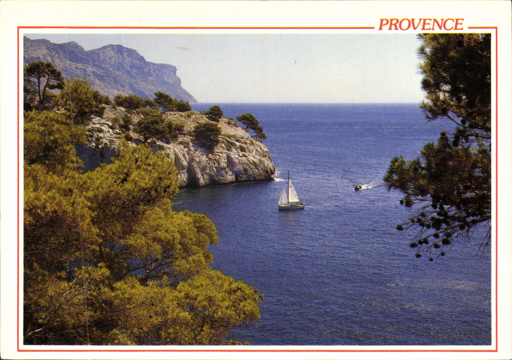 CPM Cassis Promenade dans Les Calanques Les Cigales le Soleil la Mer
