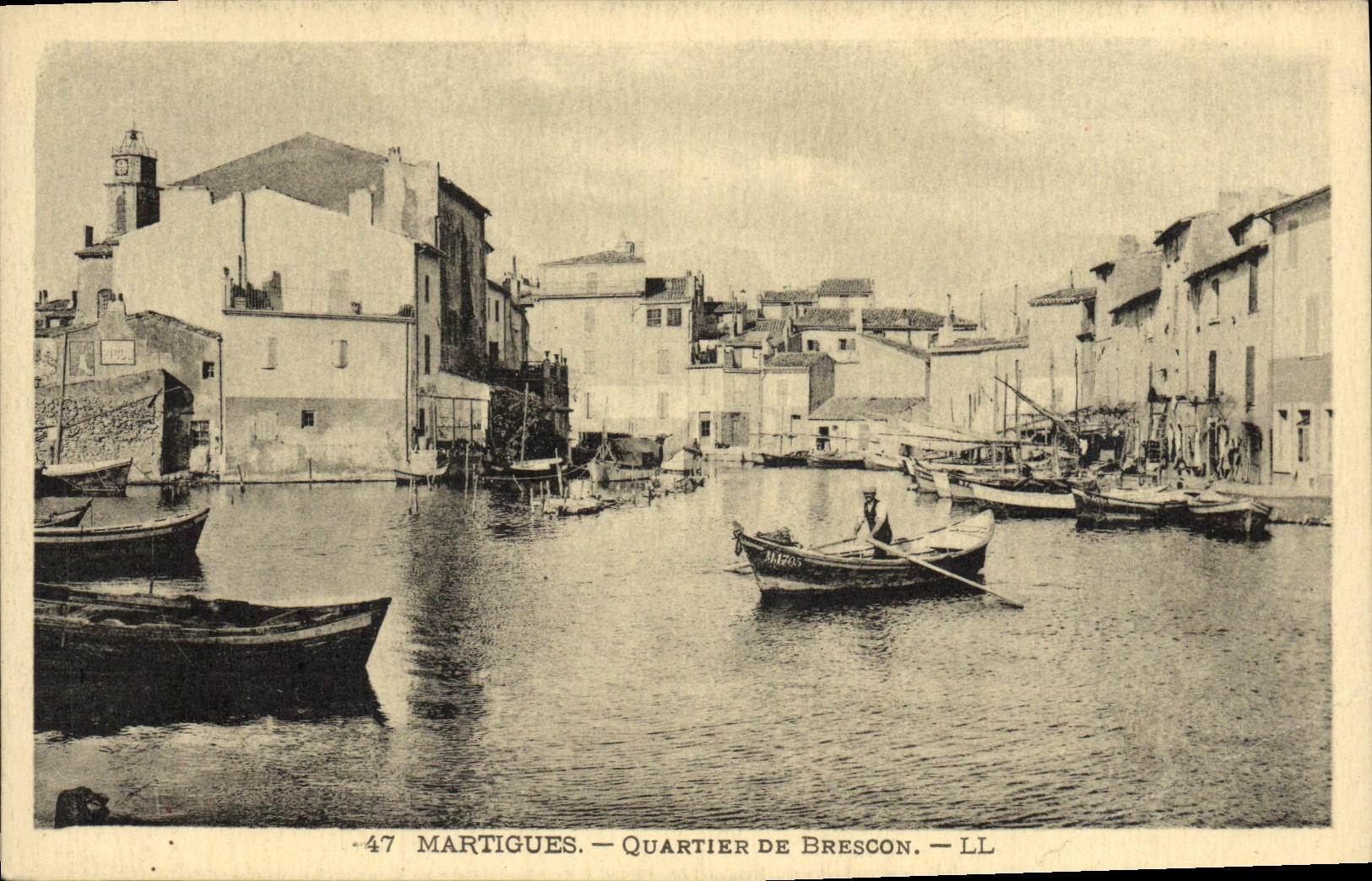 CPA Martigues Quartier De Brescon