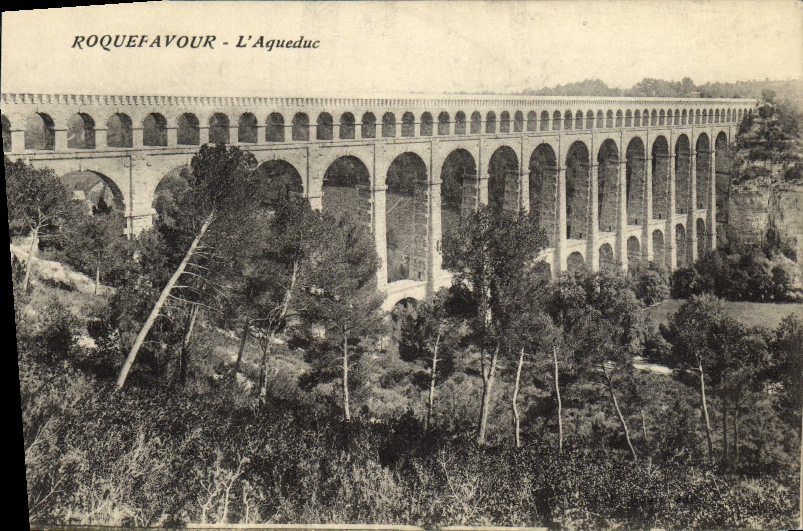 CPA Roquefavour L'Aqueduc