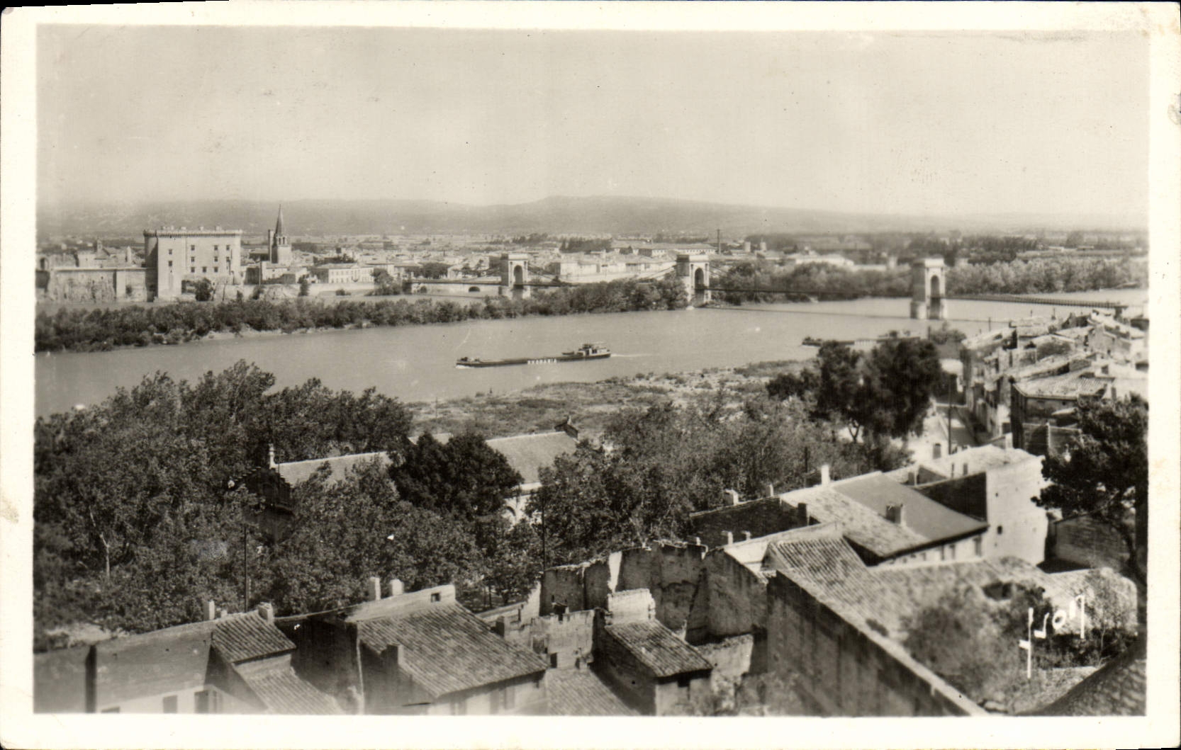 CPM Tarascon Vue Generale