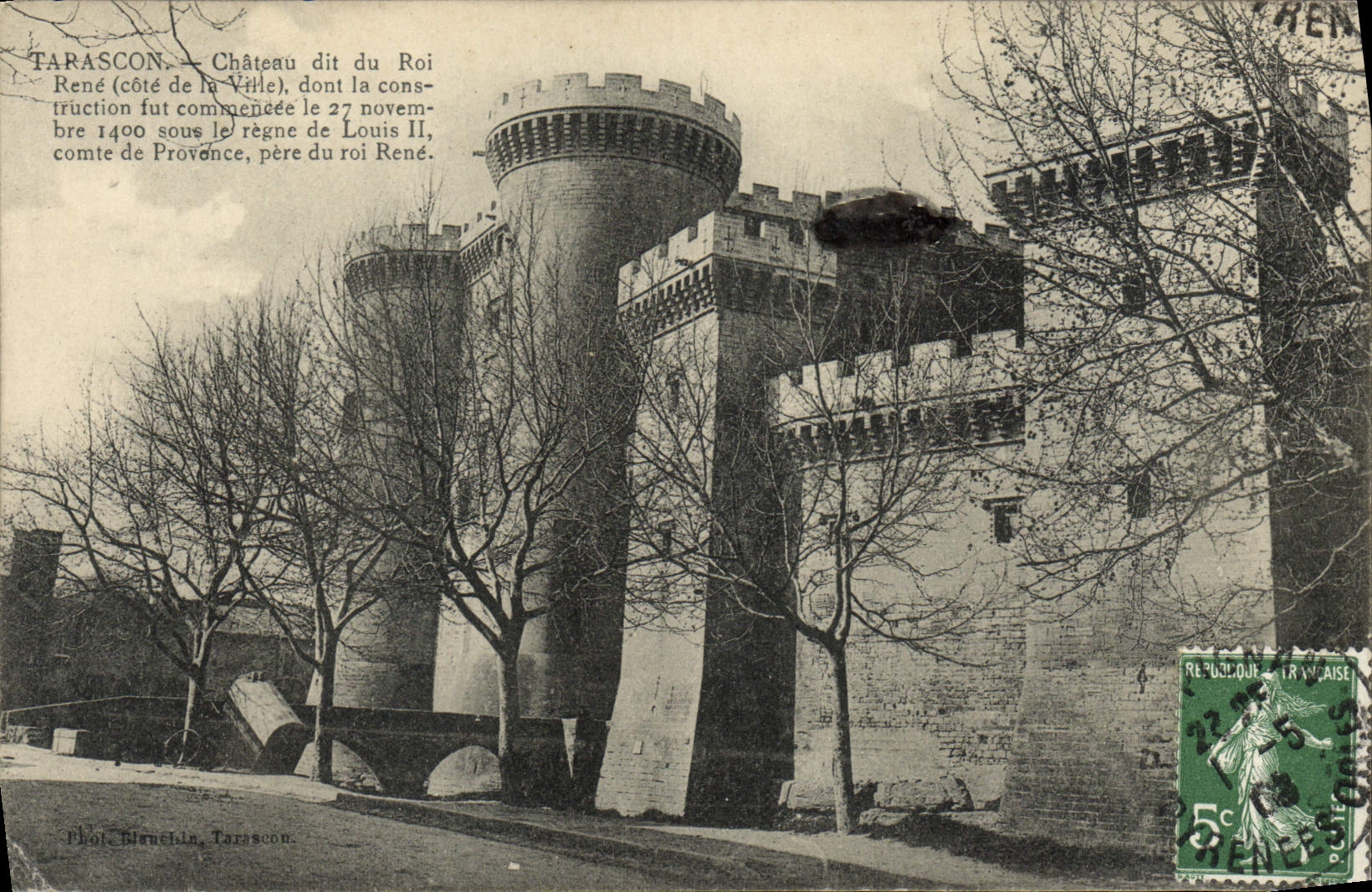 CPA Tarascon Chateau Du Du Roi Rene 