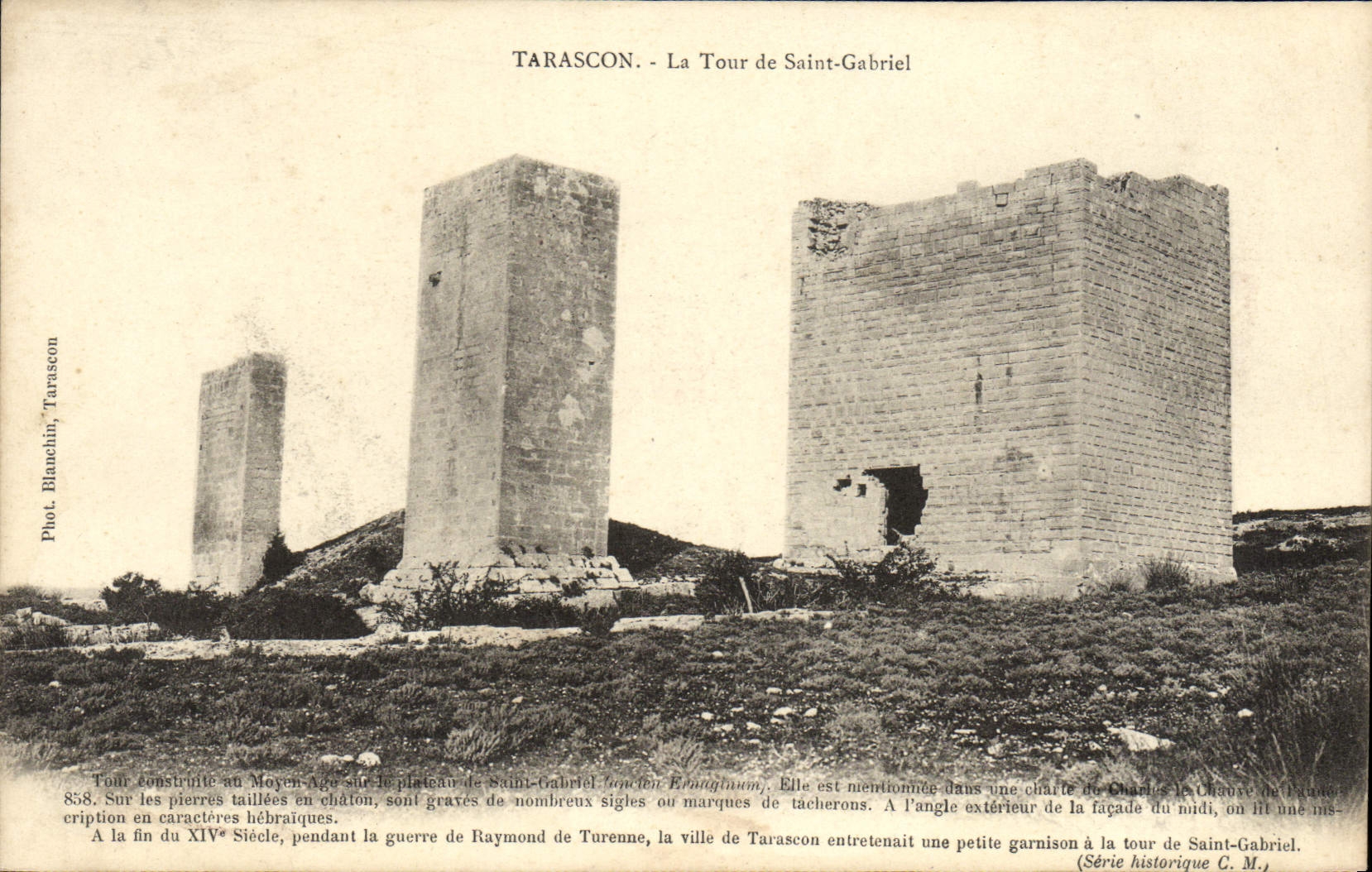 CPA Tarascon La Tour De Saint Gabriel