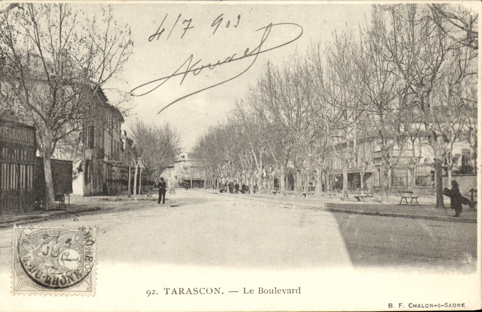 CPA Tarascon Le Boulevard