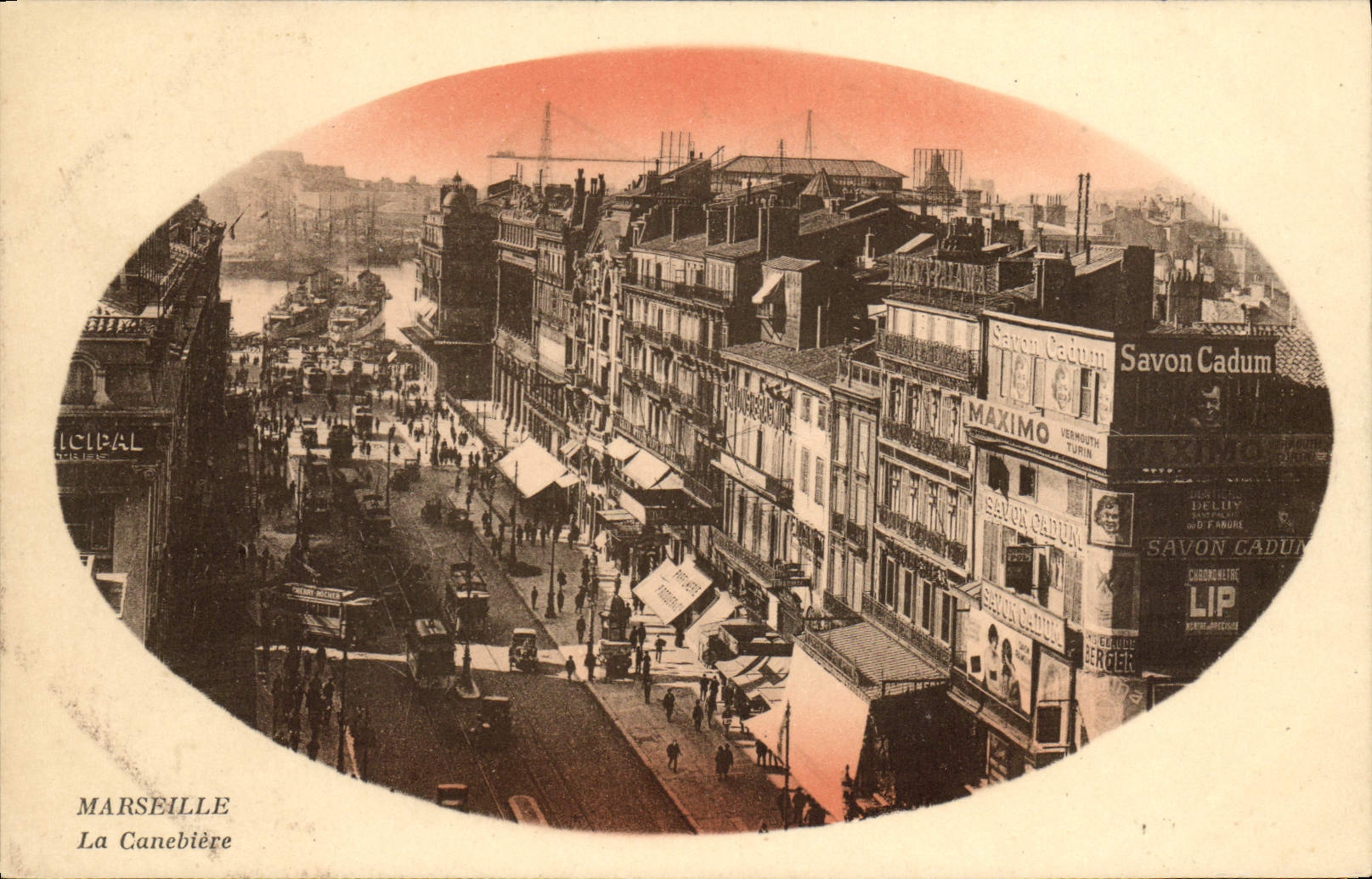 CPA Marseille la Canebiere