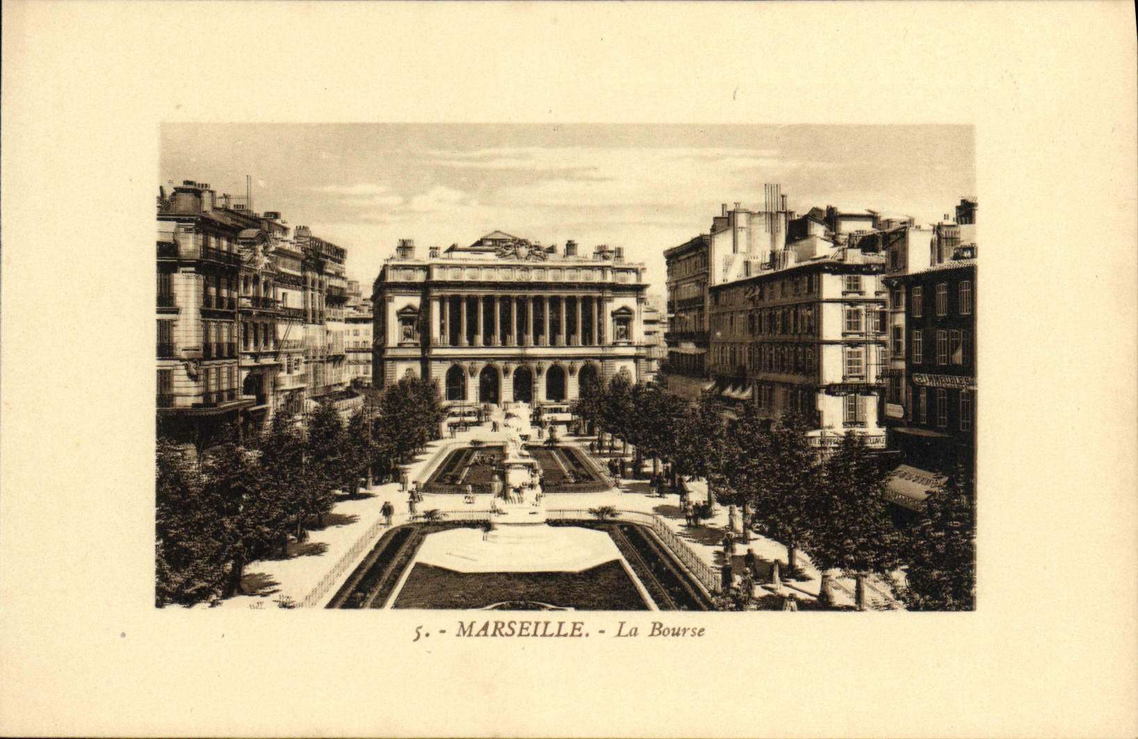 CPA Marseille La Bourse