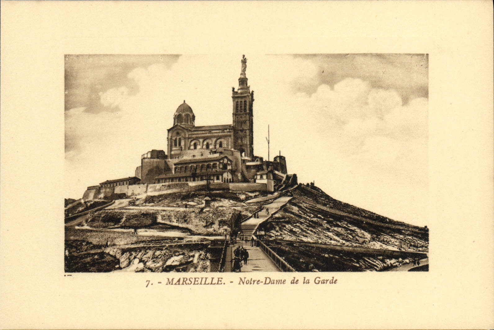 CPA Marseille Notre Dame de la Garde