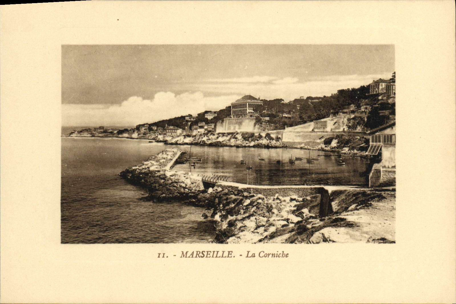 CPA Marseille La Corniche