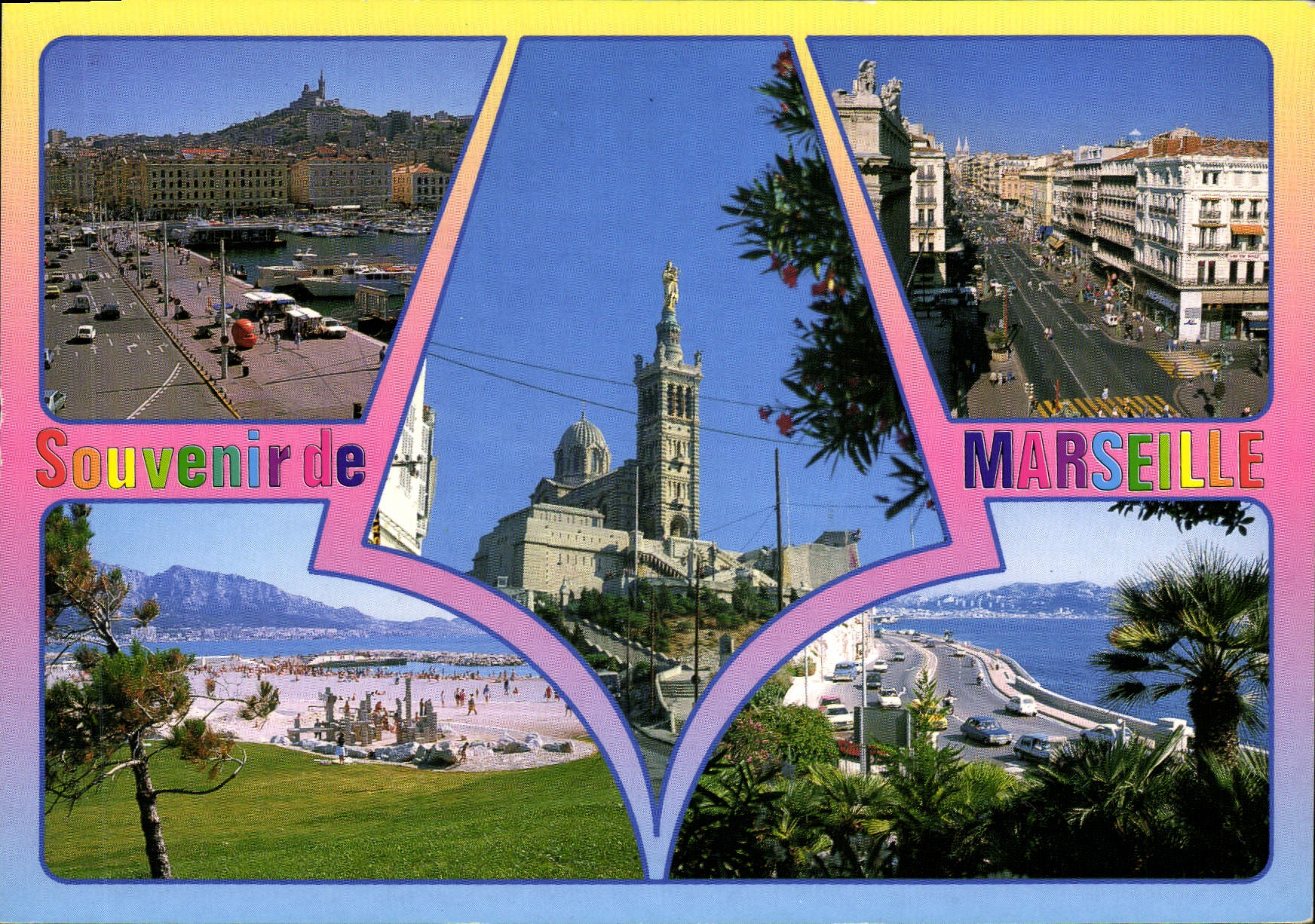 MODERN CARD Marseilles Reflections Of Provence